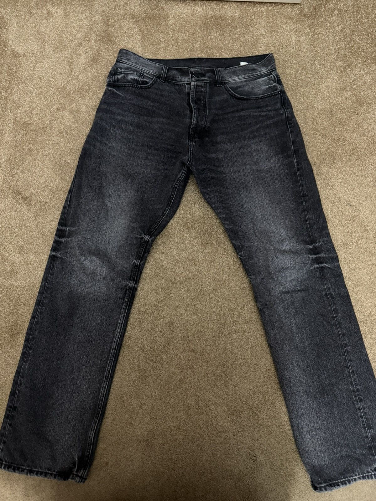 Essentials Black jeans Size US 32 / EU 48 - 1 Thumbnail