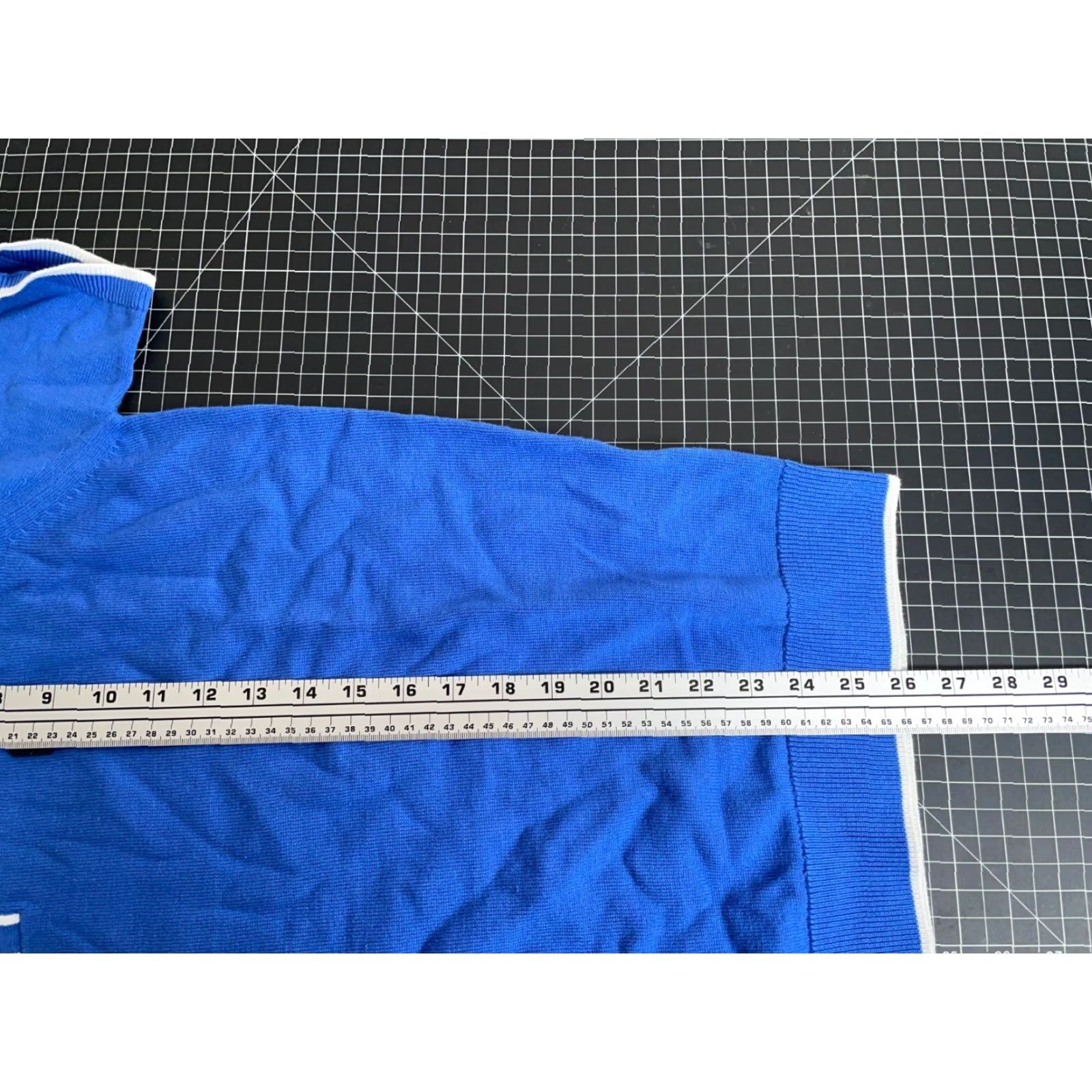 Gabicci VINTAGE Giabicci Polo Shirt Men Large Blue White Bucket Hat Embroidery Casual Knit 90s Retro Size US L / EU 52-54 / 3 - 6 Thumbnail