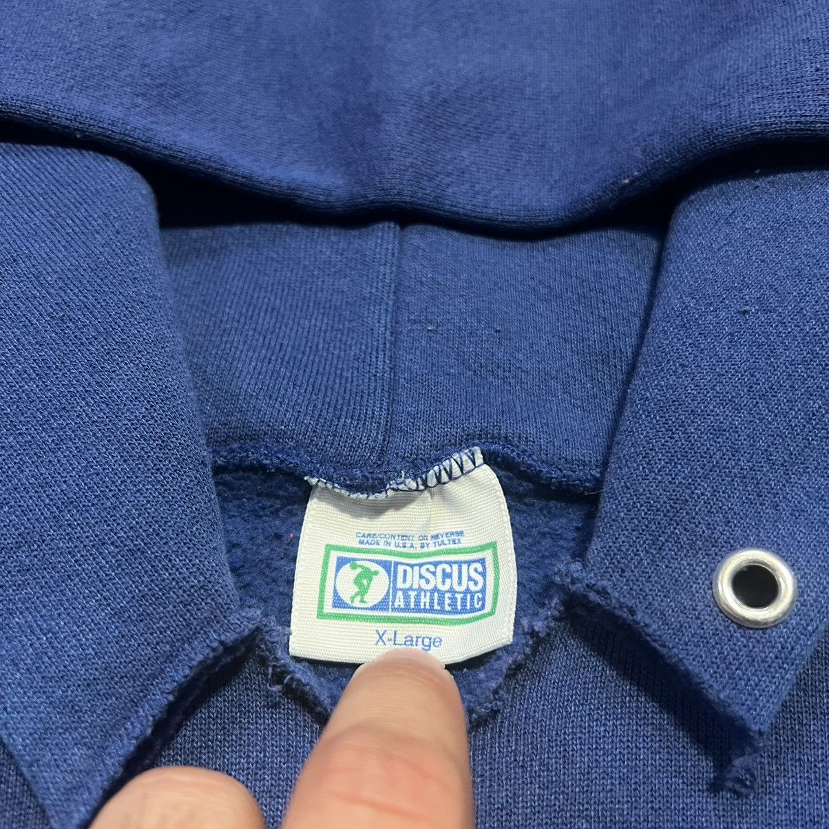 Vintage Vintage 80s Discus Athletic Hoodie Sweatshirt Brooklyn NYC Size US XL / EU 56 / 4 - 9 Thumbnail