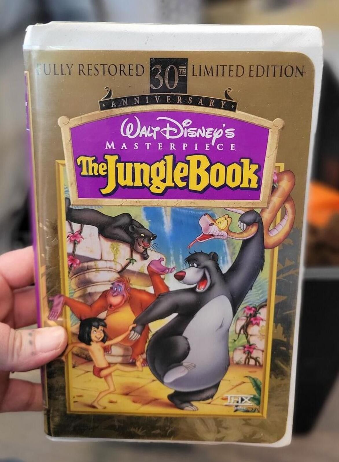 Other The Jungle Book 30th Anniversary Limited Edition VHS Size ONE SIZE - 1 Thumbnail