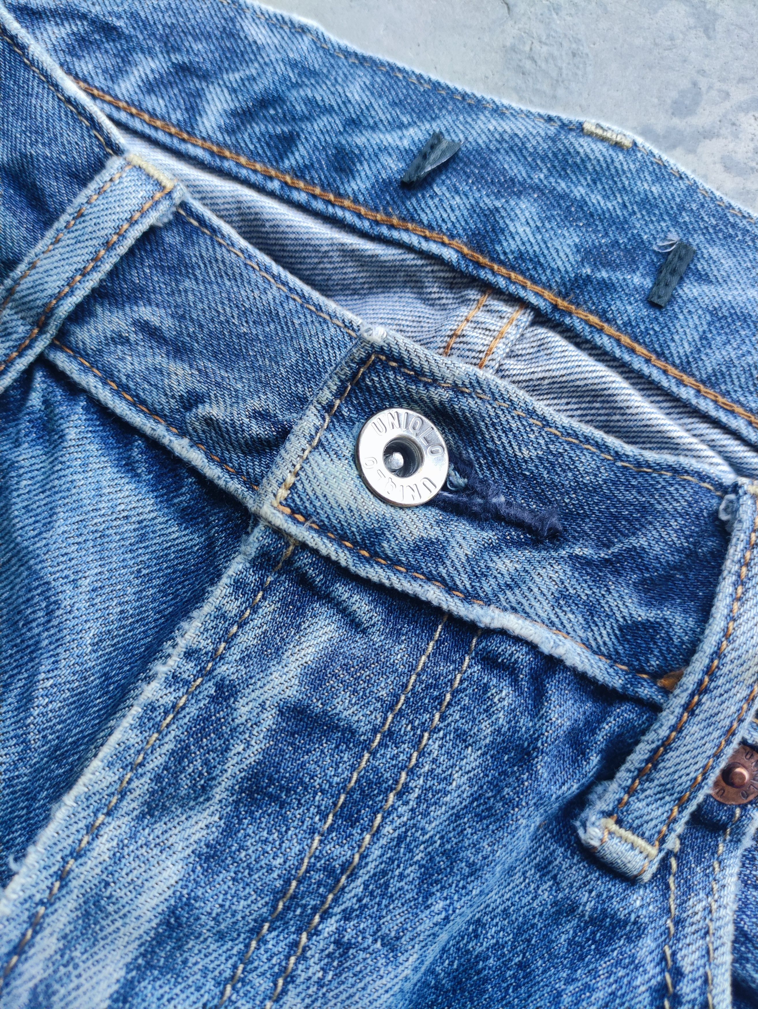 Japanese Brand Vintage Japanese Brand Distressed Faded Denim Pants Size US 33 - 5 Thumbnail