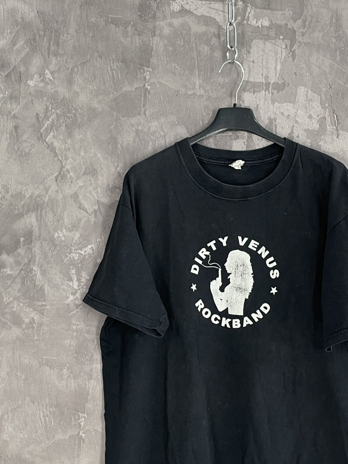 Hysteric Glamour × Vintage Vintage Faded Black Glamour Y2K Dirty Venus T shirt Size US L / EU 52-54 / 3 - 3 Thumbnail