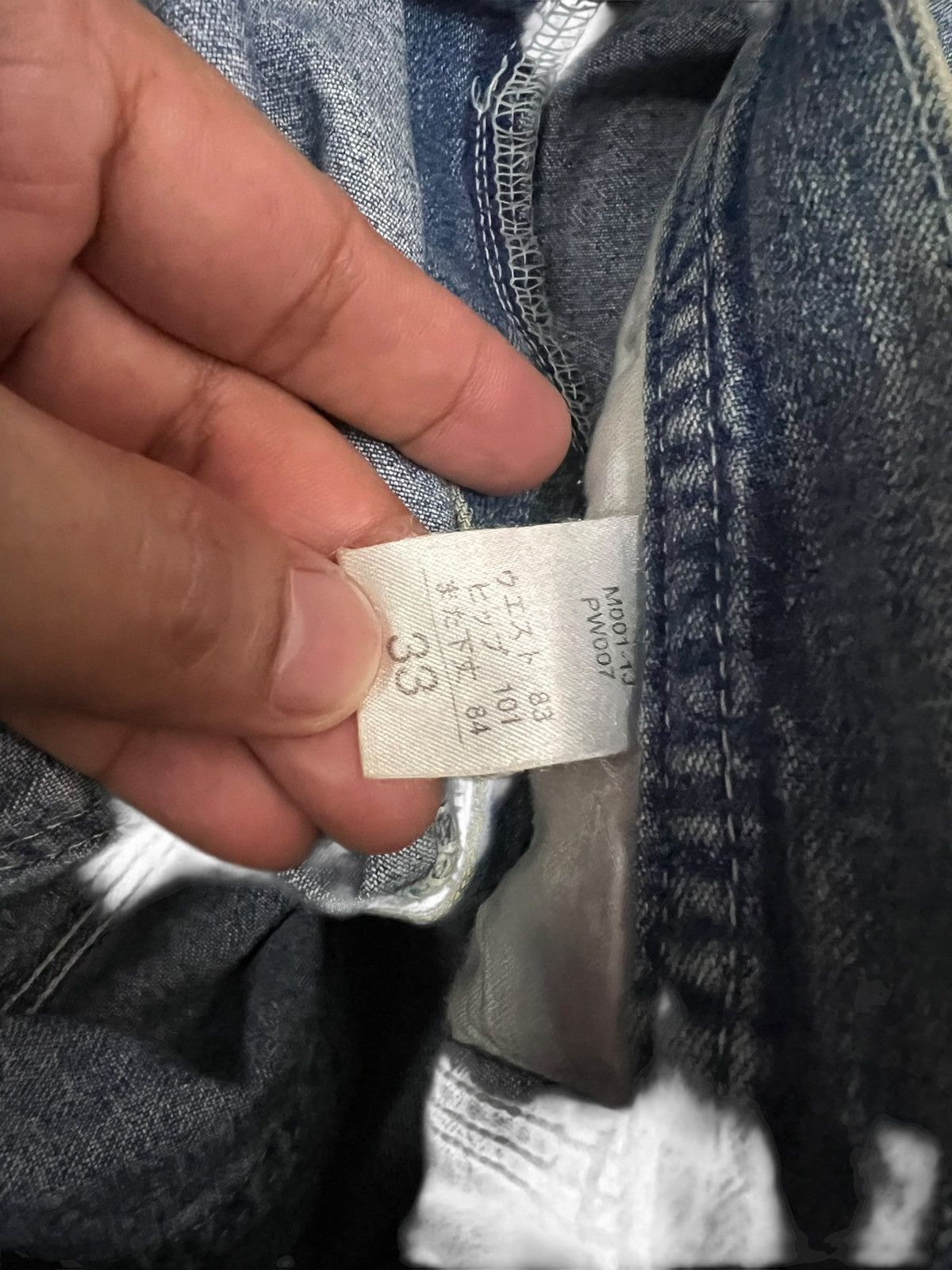 Japanese Brand Vintage Japanese Brand GL Heart Carpentar Mud Wash Jean Size US 31 - 17 Thumbnail