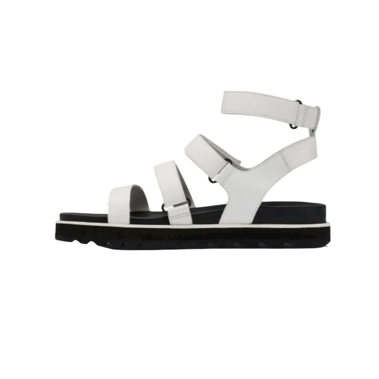 SOREL Sorel roaming multi strap sandal, sea salt & black SZ 8.5 Size US 8.5 / IT 38.5 - 3 Thumbnail