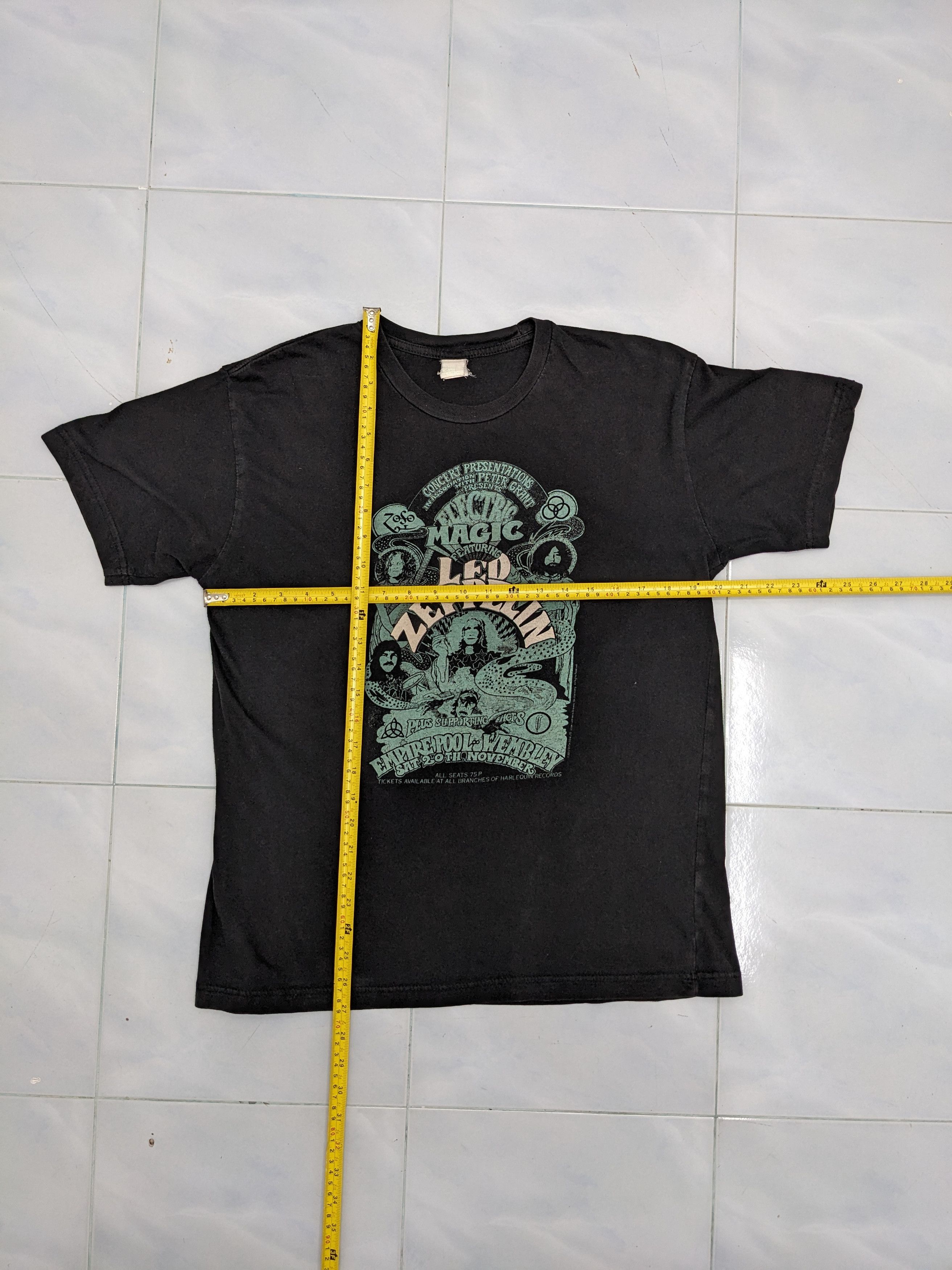 Led Zeppelin VINTAGE Y2K LED ZEPPELIN BAND TEE Size US M / EU 48-50 / 2 - 8 Thumbnail