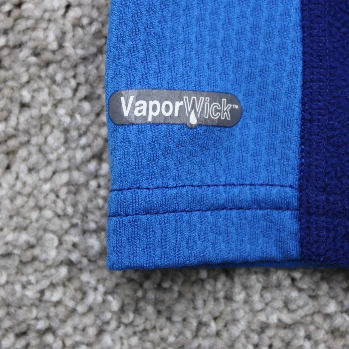 The North Face The North Face Sweatshirt Mens Large Blue Vaporwick Full Zip Fleece Polyester Size US L / EU 52-54 / 3 - 6 Thumbnail