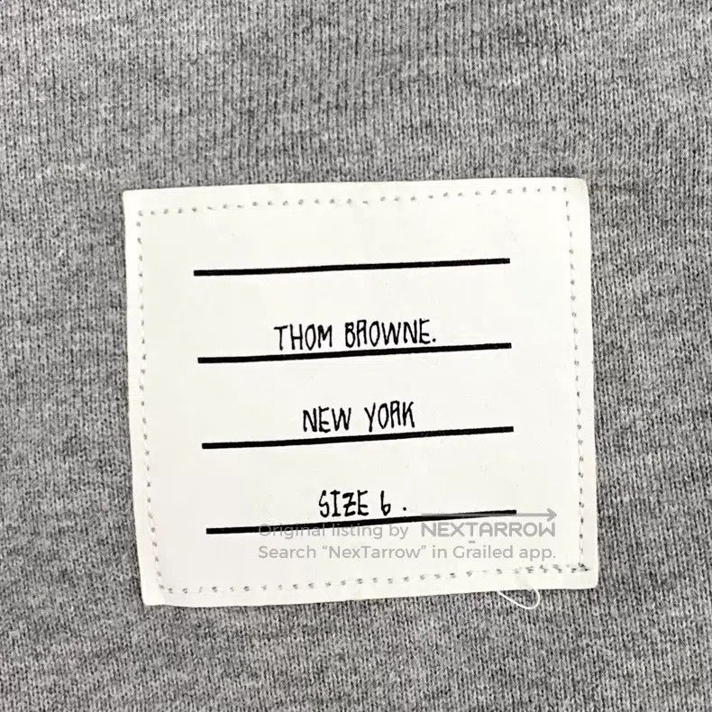 Thom Browne Thom Browne size 6 Round-neck long-sleeved hoodie Size US XXL / EU 58 / 5 - 6 Thumbnail