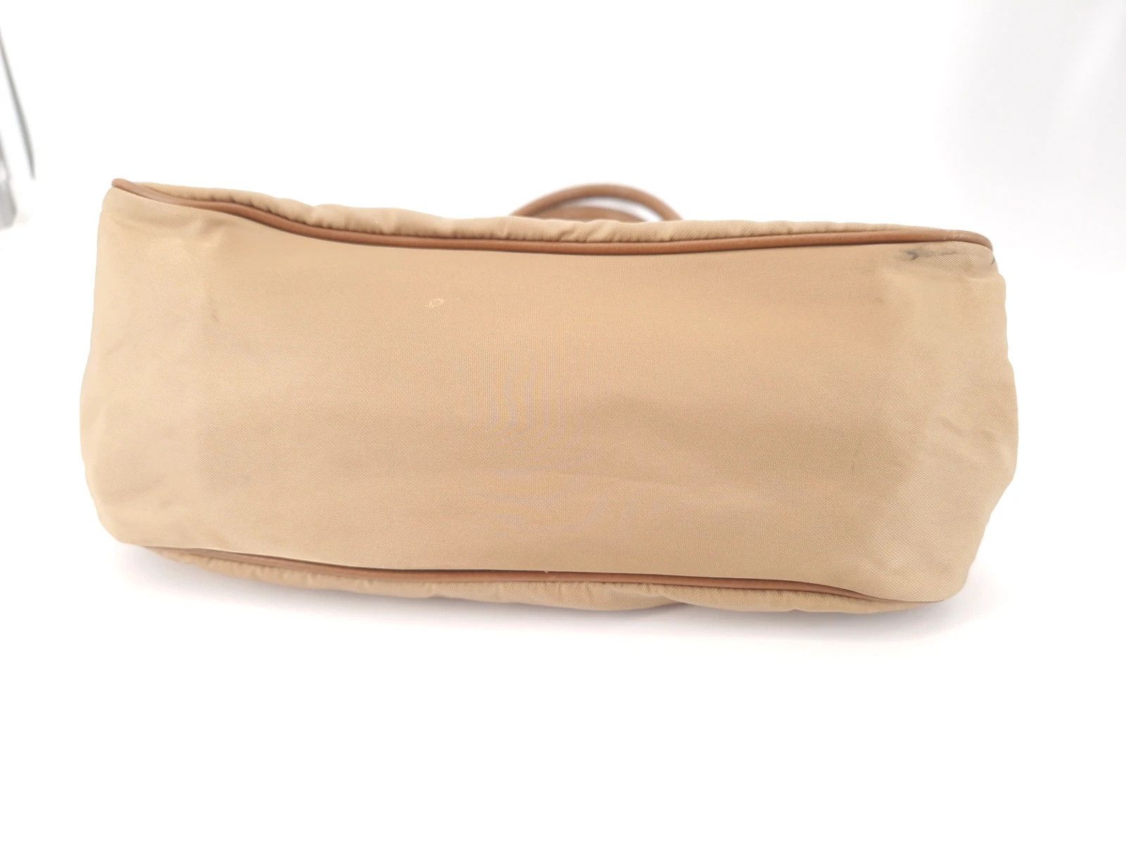 Prada Prada Big Logo Tessuto + Leather Hobo Bag Size ONE SIZE - 12 Thumbnail
