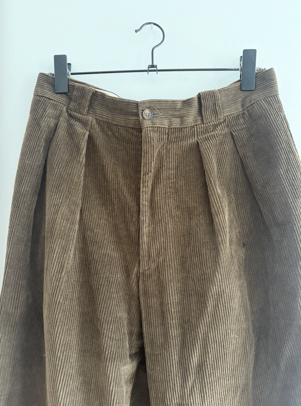 Armani Giorgio Armani le collezioni corduroy vintage 90s pants Size US 32 / EU 48 - 4 Thumbnail