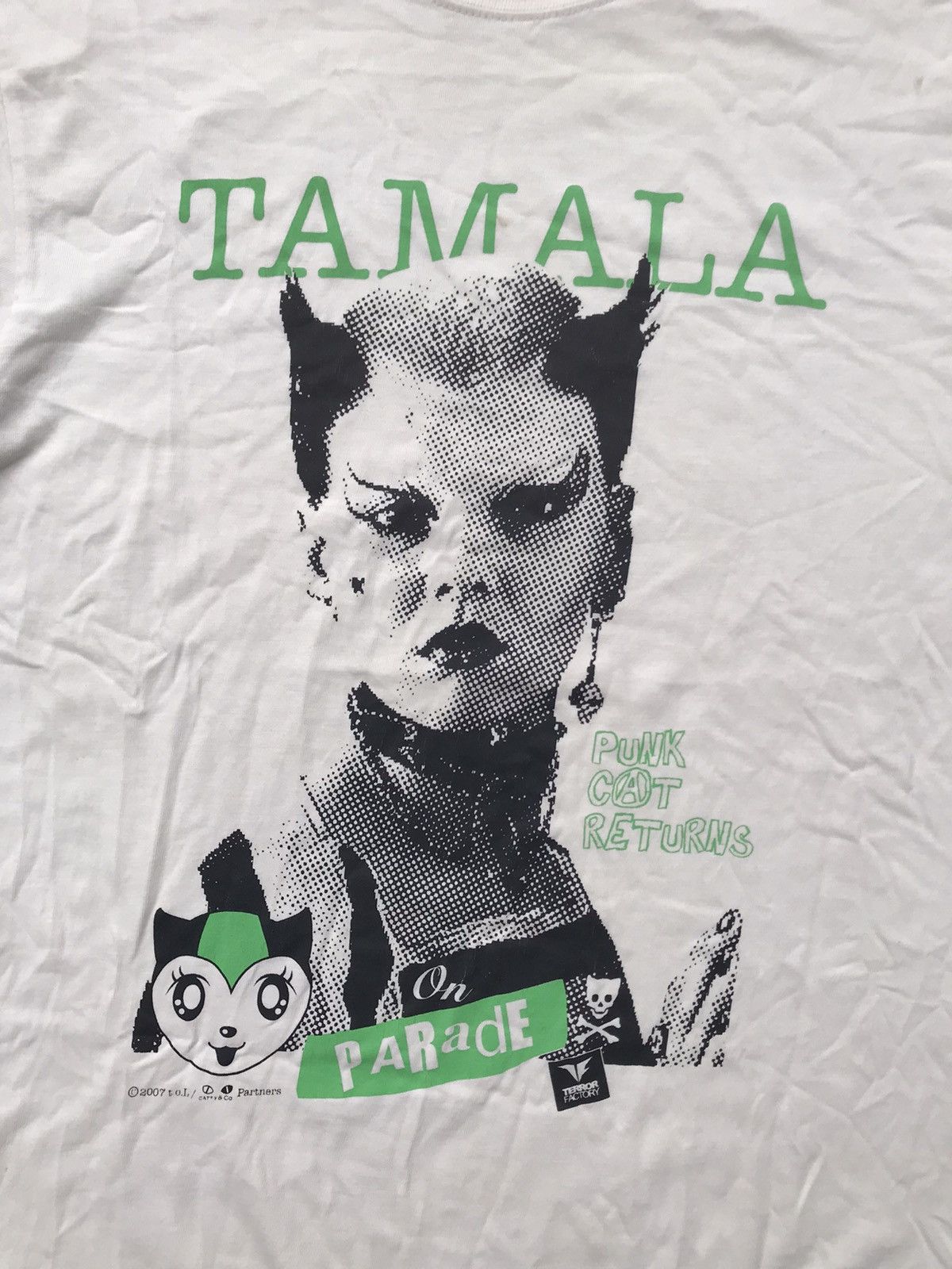 Vintage Vintage Y2K Tamala Punk Cat Avant Garde movie Size US L / EU 52-54 / 3 - 2 Thumbnail