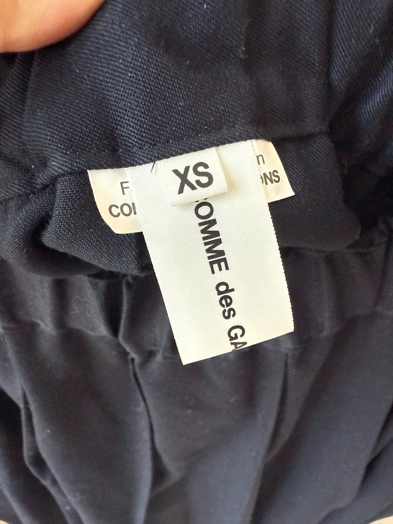Comme des Garcons Comme Des Garcons size XS Wool pleated skirt dark blue Size 24" / US 00 / IT 34 - 2 Thumbnail