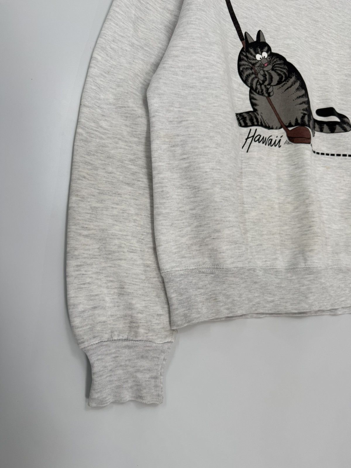 Vintage 🔥 90's Crazy Sweat by Crazy Shirt Over logo Hawaii sweat -S Size US S / EU 44-46 / 1 - 3 Thumbnail