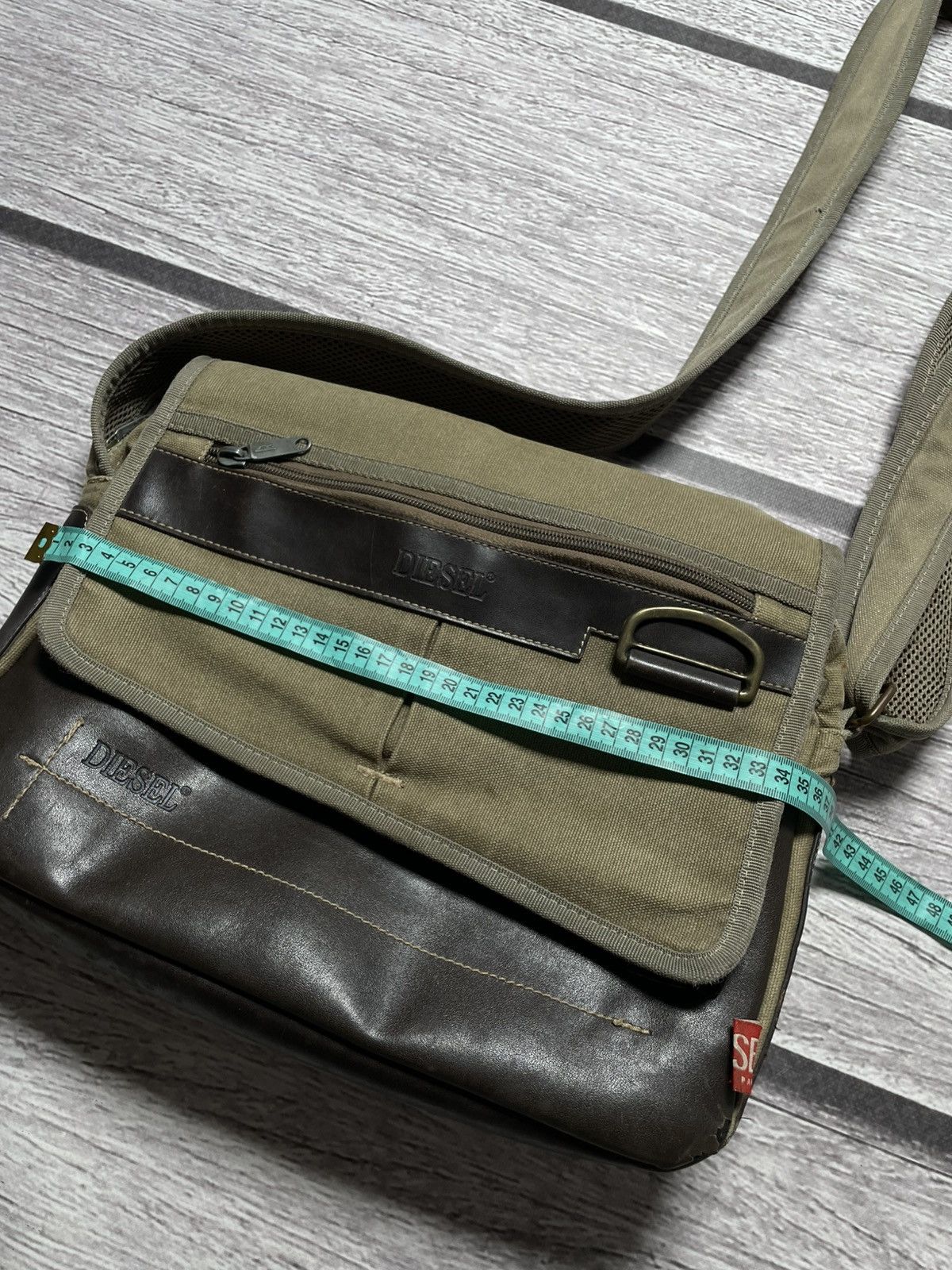 Diesel Diesel Vintage Leather Archival Avant Garde Y2k Shoulder Bag Size ONE SIZE - 19 Thumbnail