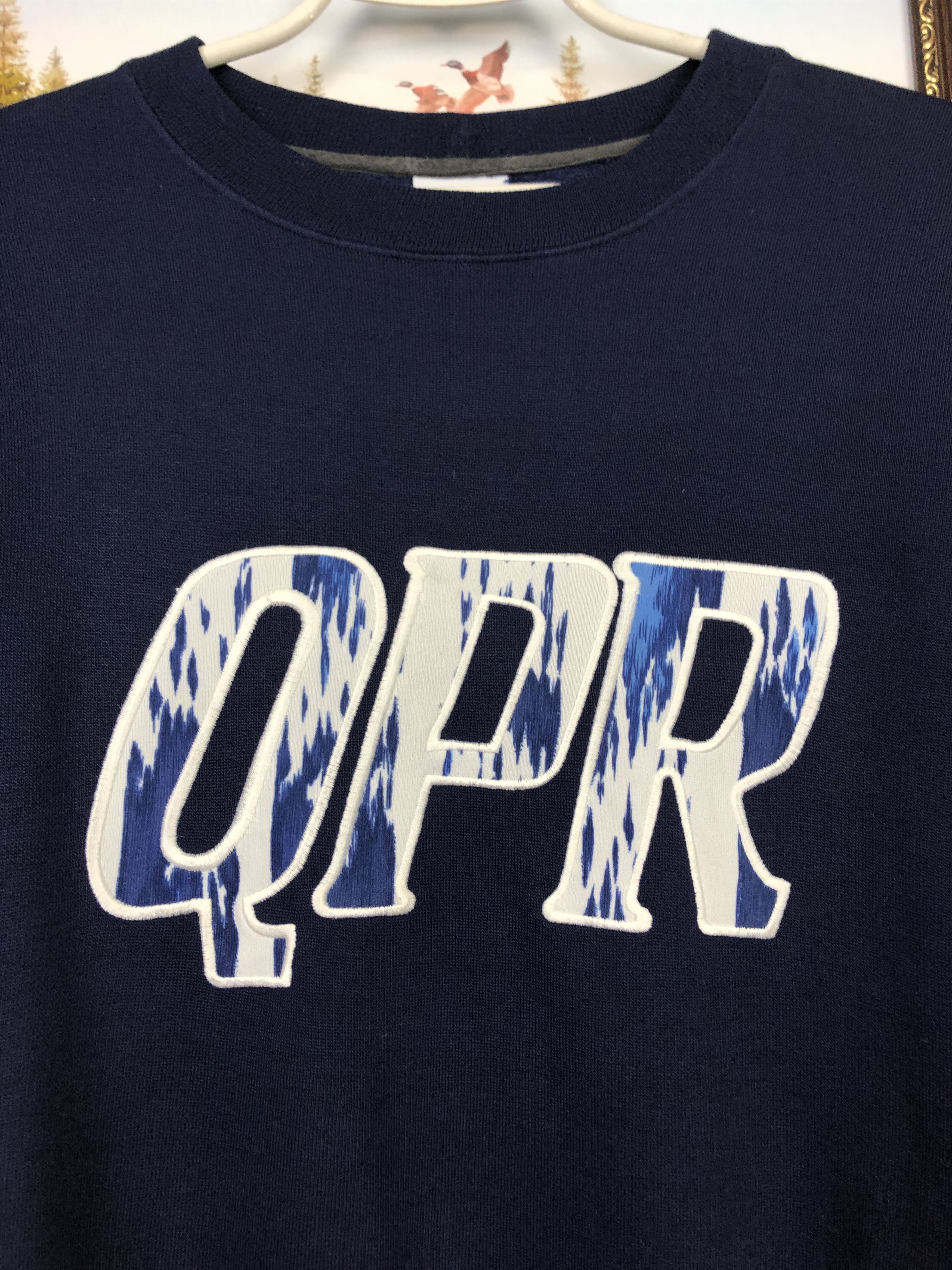 Vintage Vintage Queens Park Rangers QPR Sweatshirt Track Jacket Size US L / EU 52-54 / 3 - 3 Thumbnail