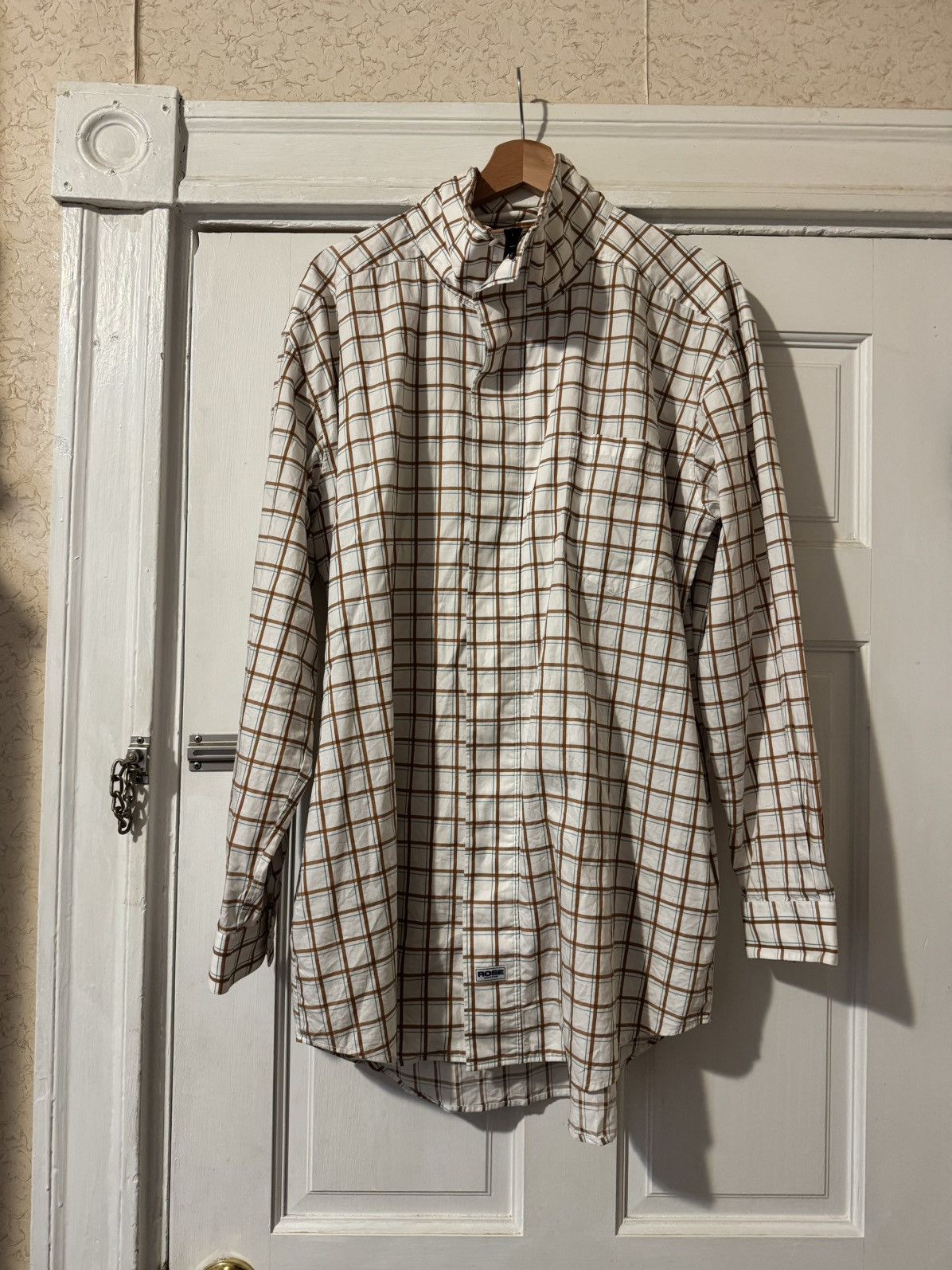 Martine Rose Oversized Drawcord Shirt Spring/Summer 2018