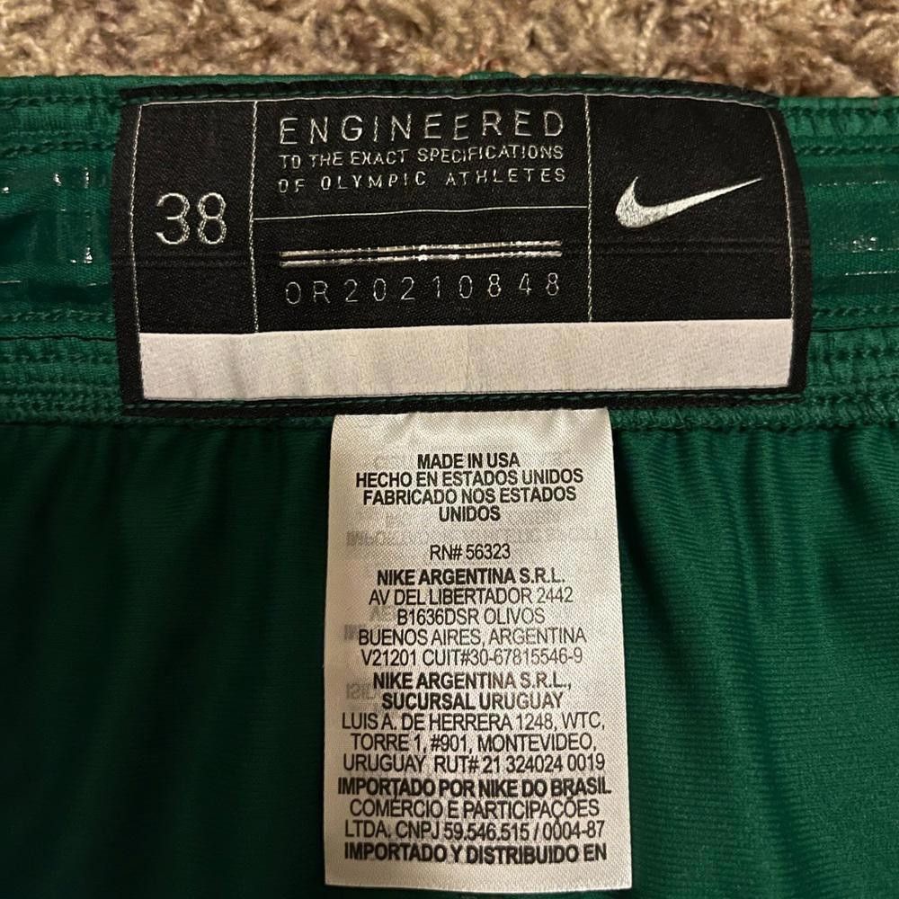 Nike Nike 2020 Tokyo Olympic Game Issued Shorts Brazil Size US 38 / EU 54 - 12 Thumbnail