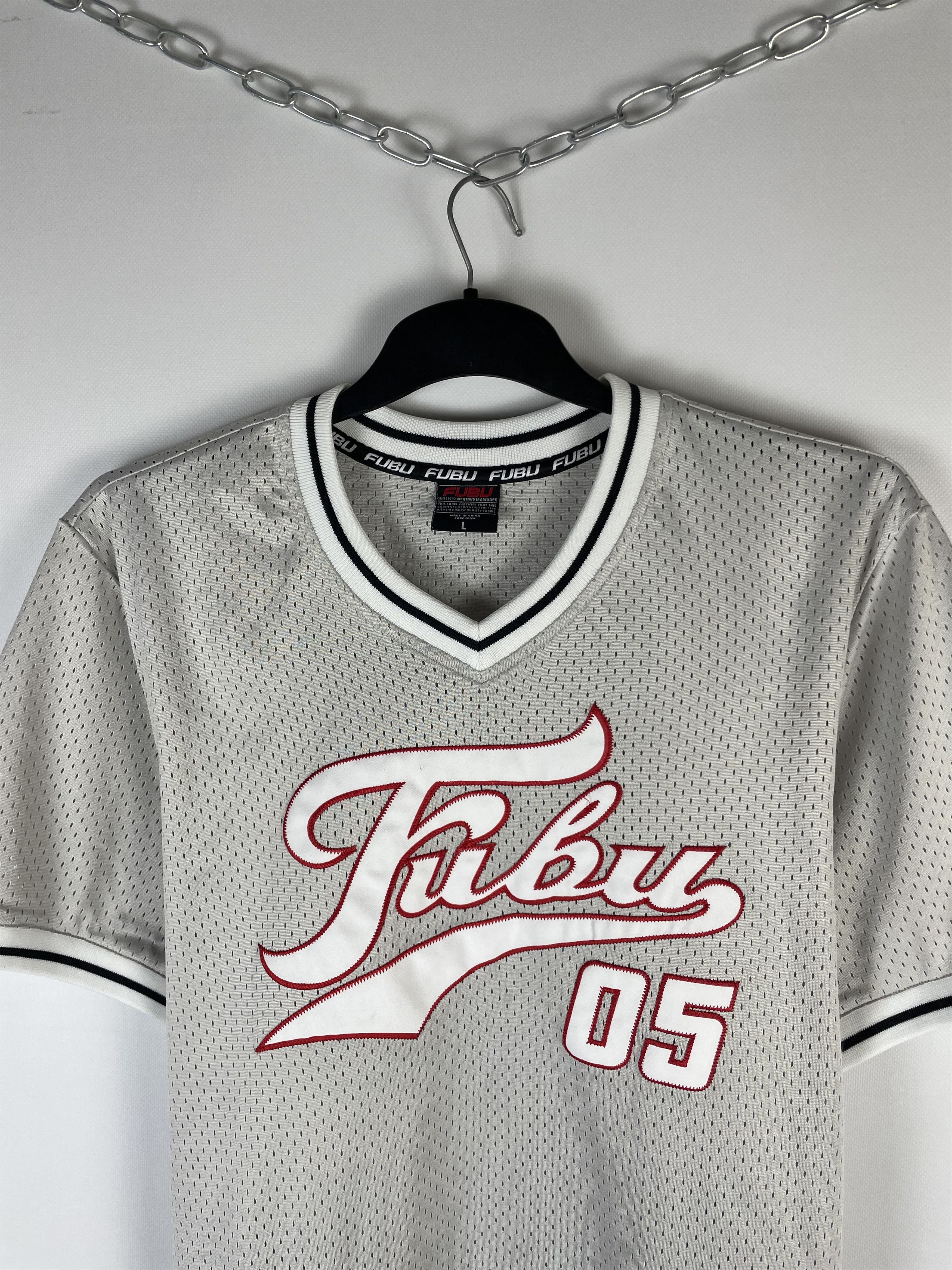 Fubu Vintage Fubu 05 Big Logo Y2K Jersey Size US L / EU 52-54 / 3 - 3 Thumbnail
