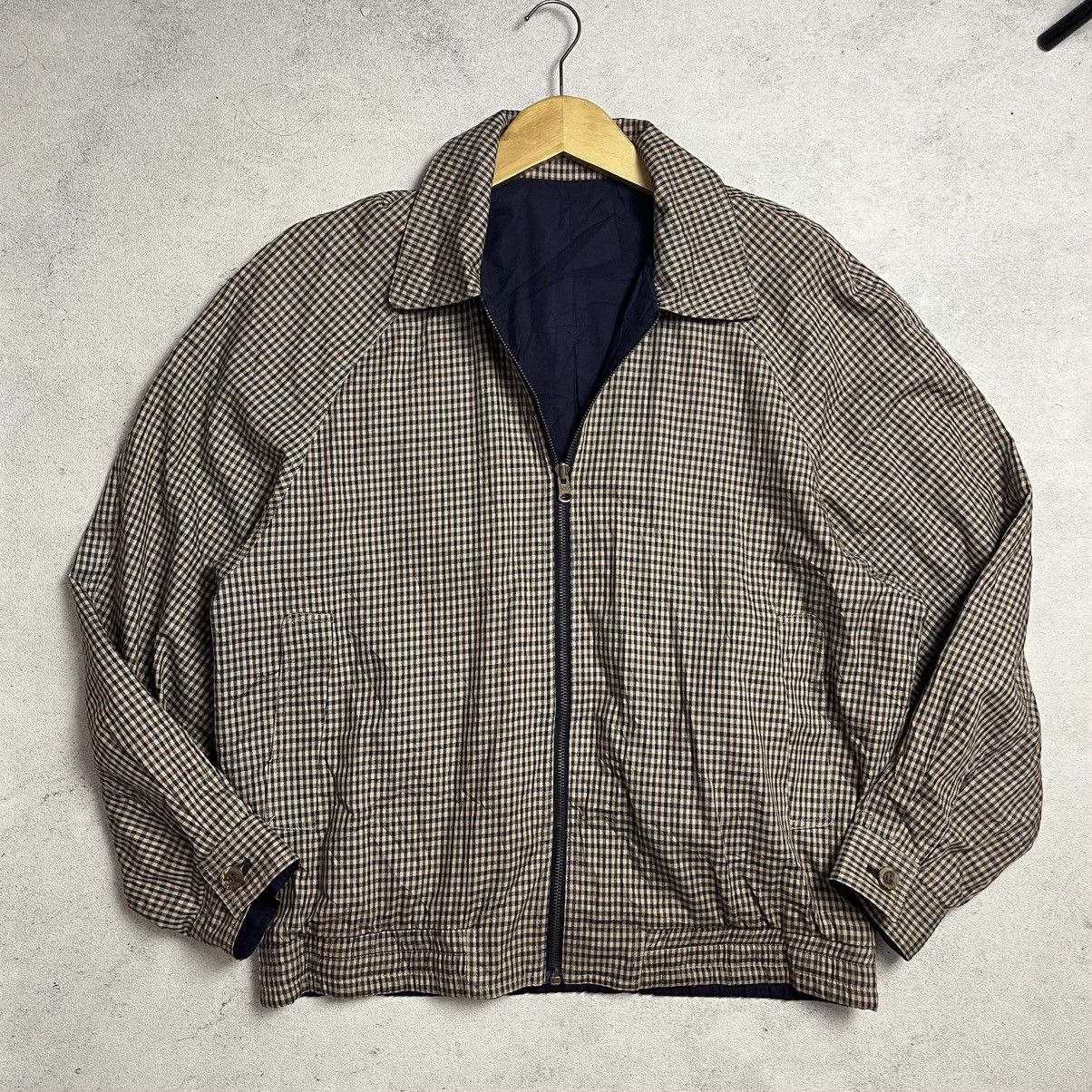 image of Aquascutum Brackenberry Reversible Jacket in Navy, Men's (Size Large)