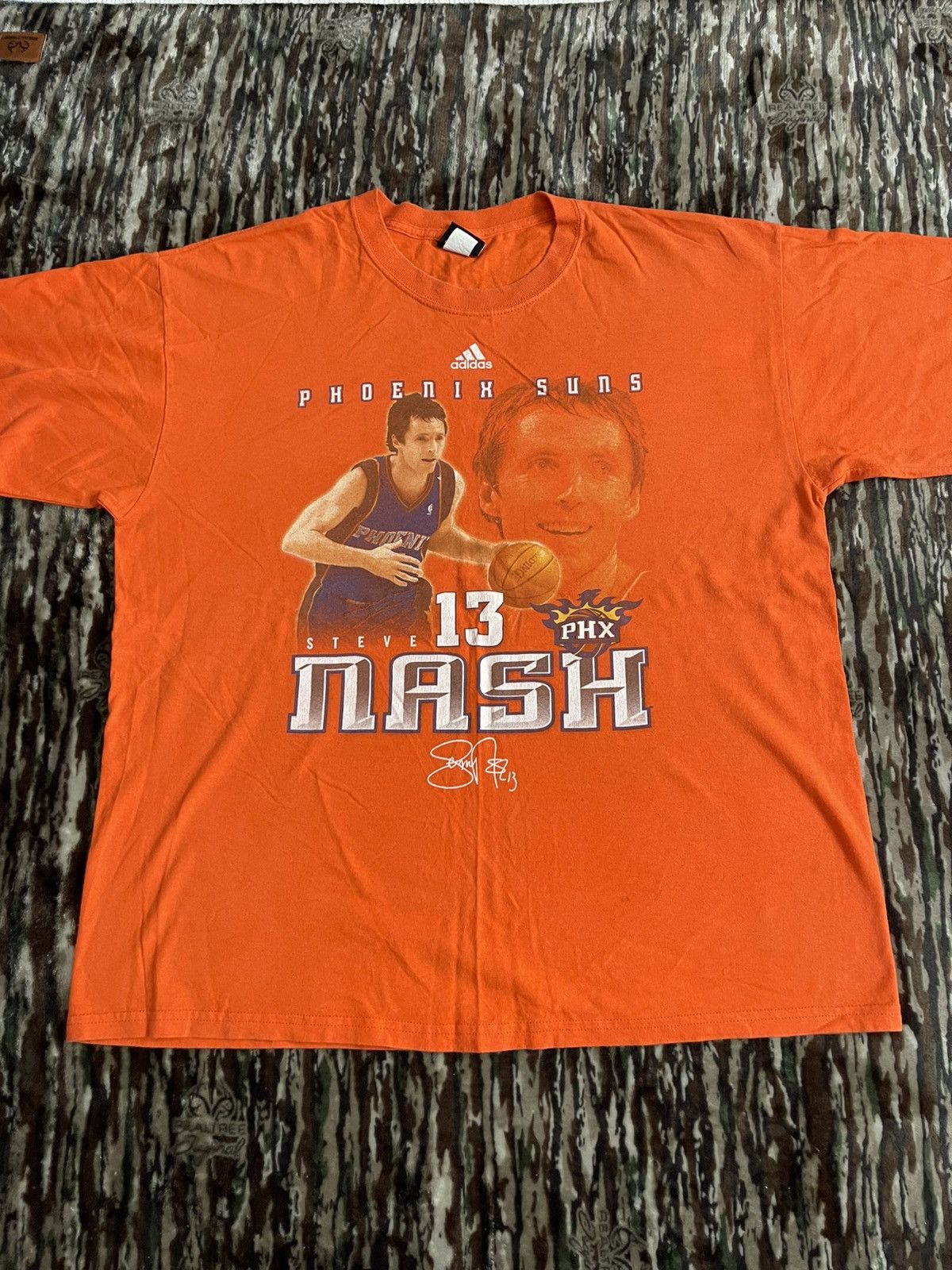 Adidas Orange Steve Nash Phoenix Suns Adidas shirt #NBA Size US L / EU 52-54 / 3 - 1 Thumbnail
