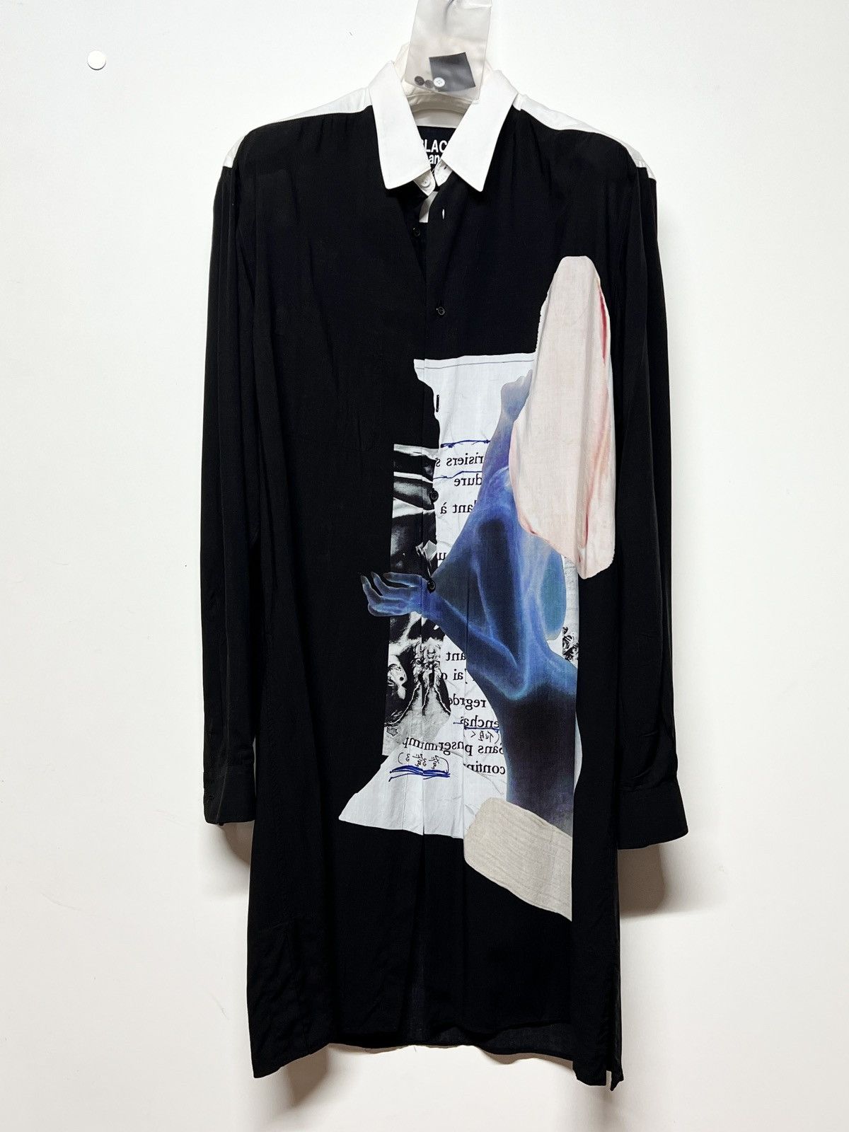 Yohji Yamamoto BLACK SCANDAL NUDE shirt1 Size US XL / EU 56 / 4 - 1 Thumbnail