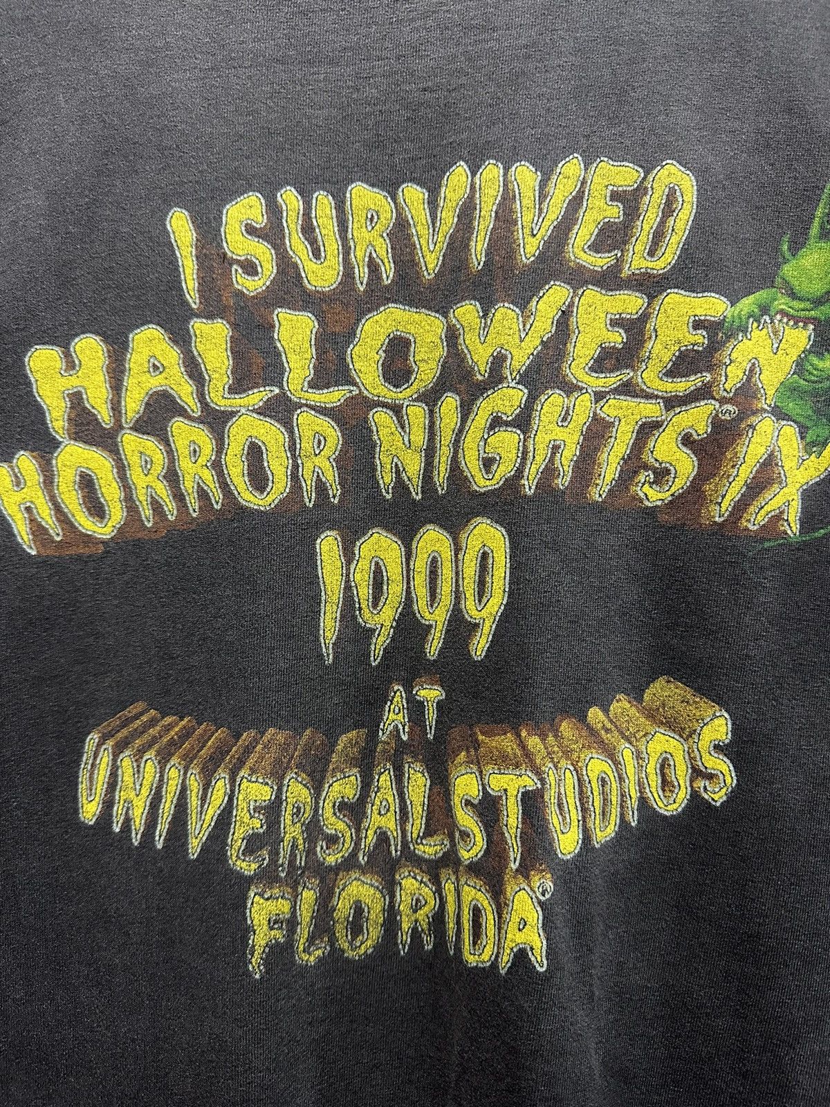 Expert Horror Thrashed Vintage 90s Halloween Horror Nights IX Faded XXL T Size US XXL / EU 58 / 5 - 3 Thumbnail