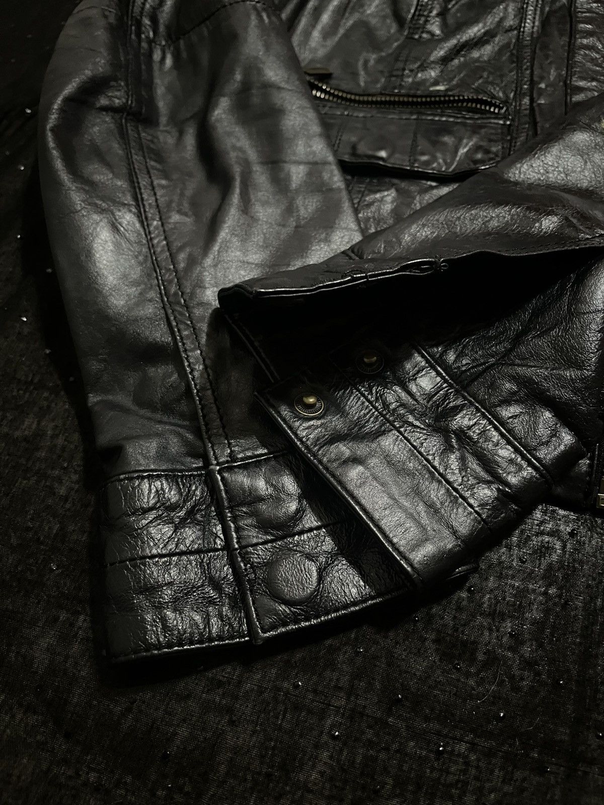 Other Trf leather vintage biker jacket Size M / US 6-8 / IT 42-44 - 3 Thumbnail