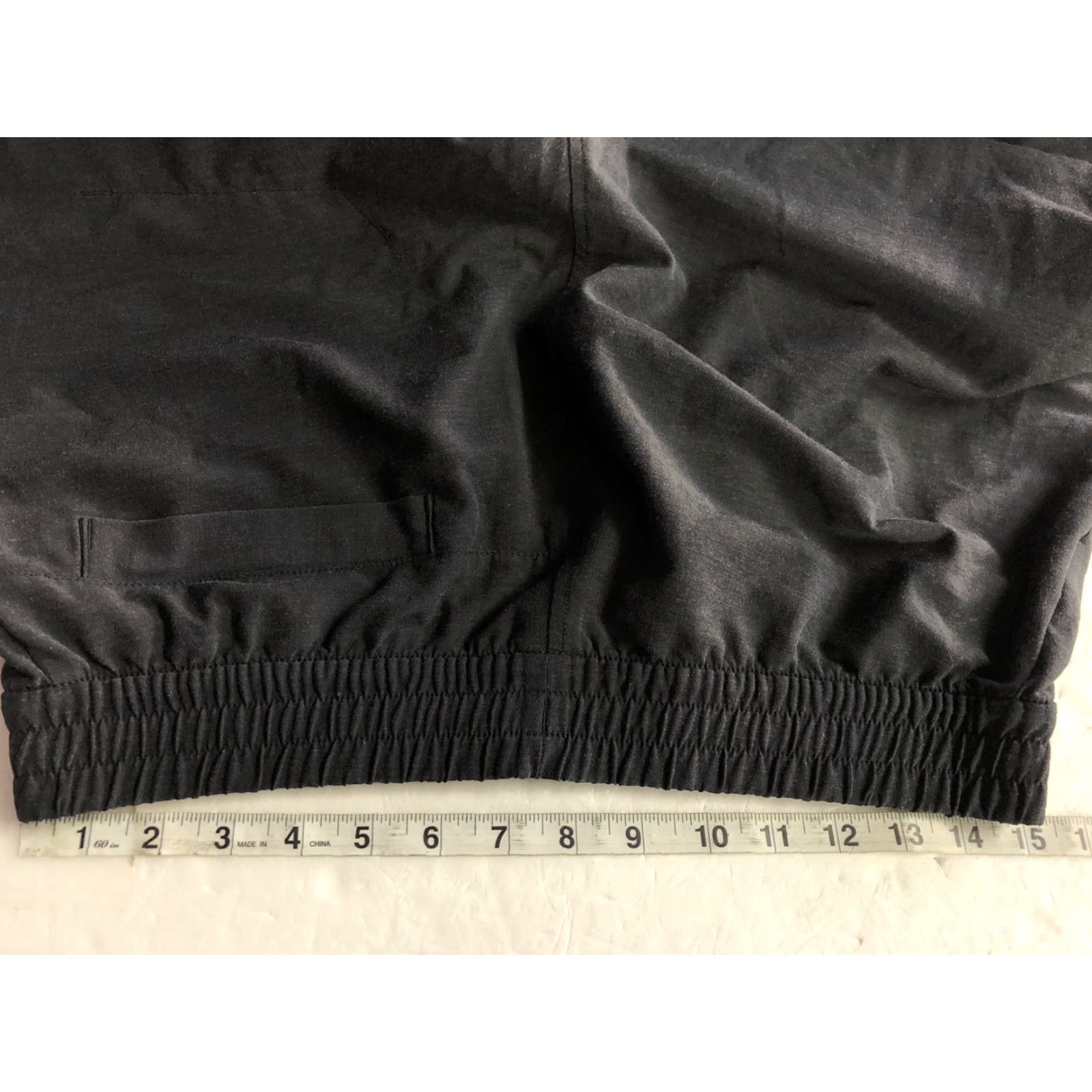 Prana Prana Pants Mens Large Black Chinos Hiking Outdoors Elastic Waist 38 Regular Inseam 28 Logo Breathable Water Resistant Belted Size US 33 - 3 Thumbnail