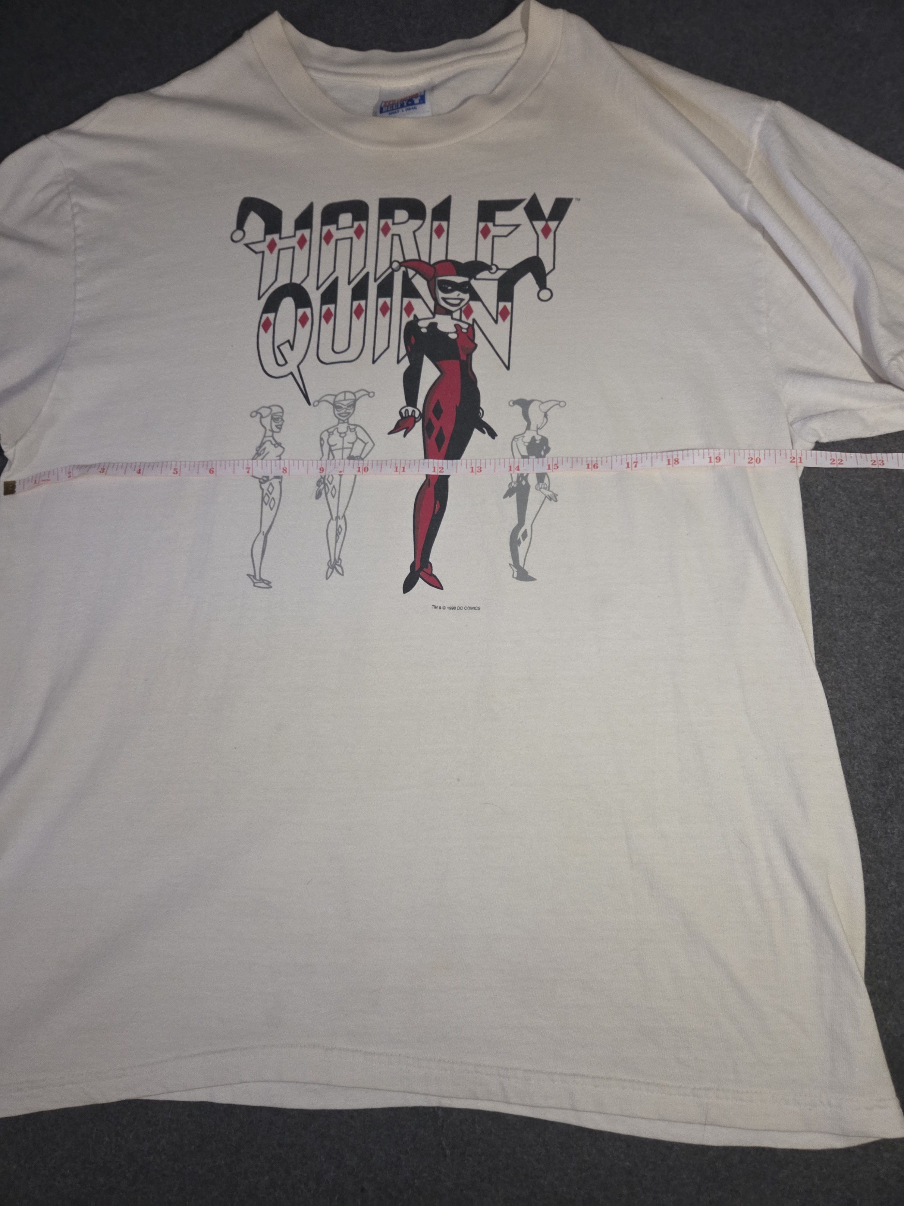 Hanes Harley Quinn Vintage Original Tee 1998 Good Condition Size US L / EU 52-54 / 3 - 5 Thumbnail