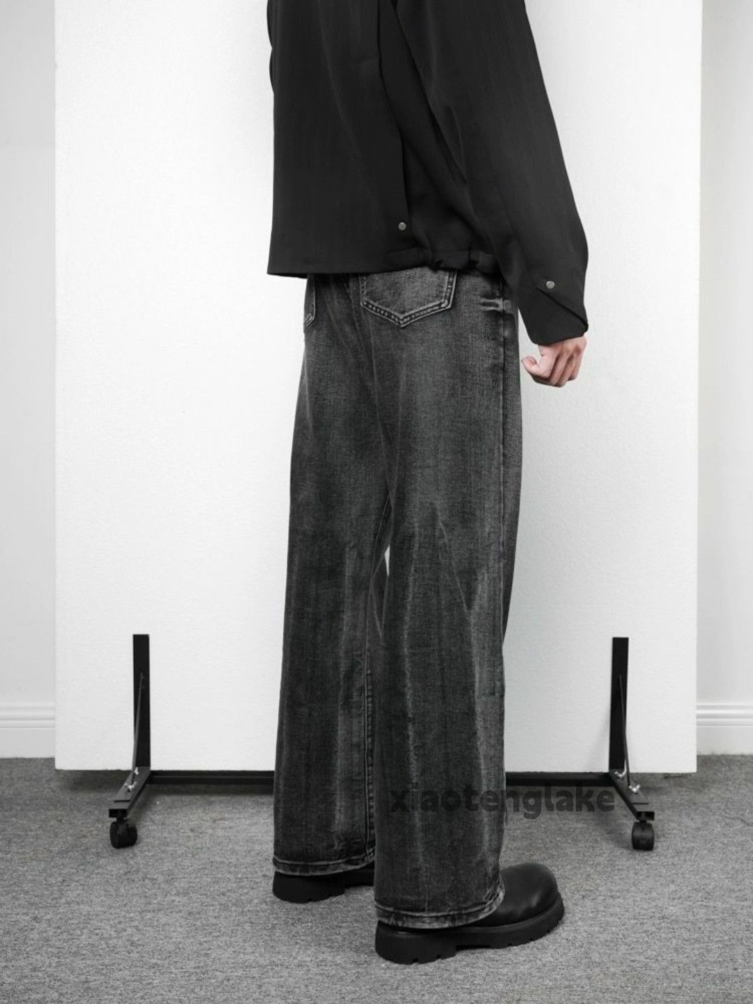 Jean × Vintage washed faded cleanfit yuppie gradient y2k jeans Size US 32 / EU 48 - 4 Thumbnail