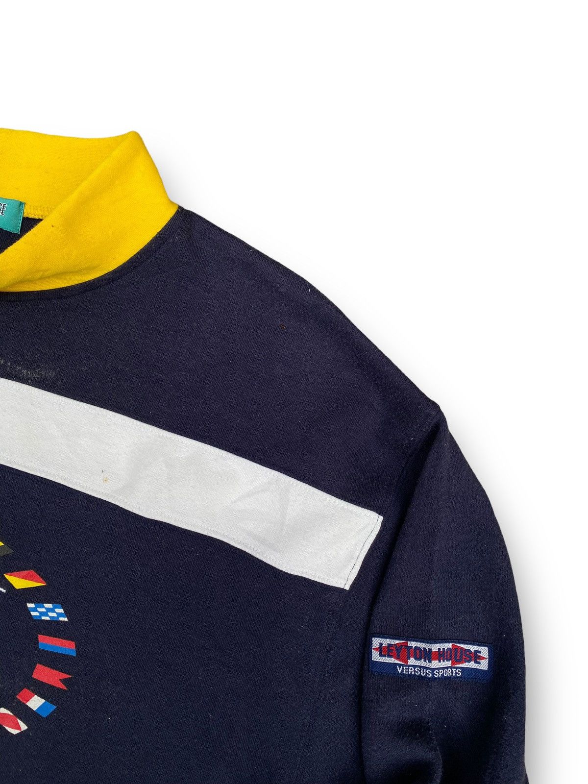 Sports Specialties Vintage Leyton House Motorsports Racing Pullover Sweater.#D1 Size US XXL / EU 58 / 5 - 4 Thumbnail