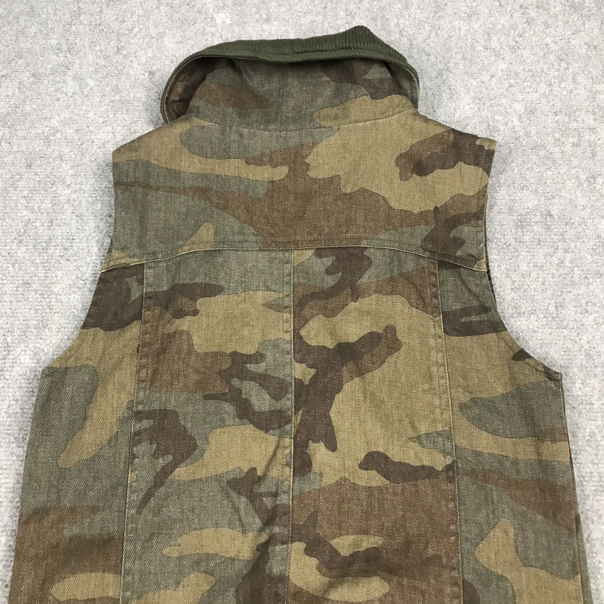 Japanese Brand Rush hour Camo vest punk style japan vest jacket Size M / US 6-8 / IT 42-44 - 5 Thumbnail