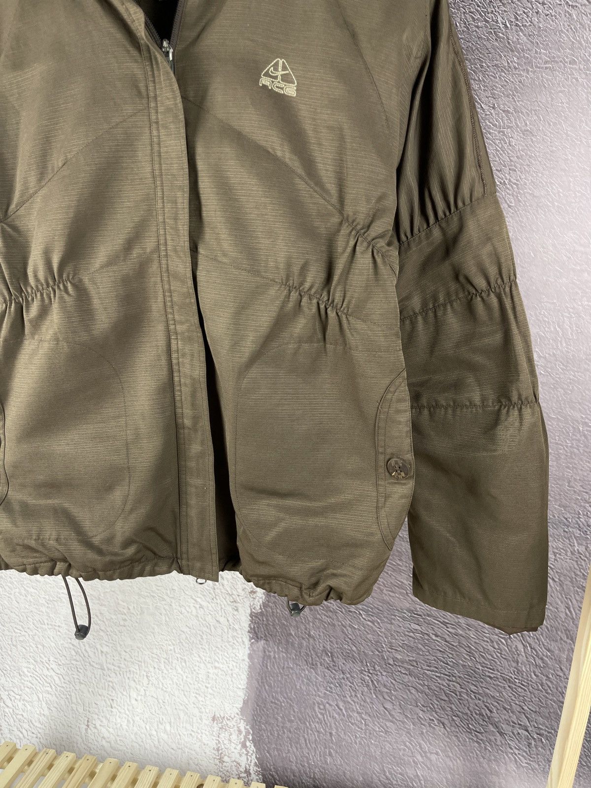 Nike Nike ACG brown drill swoosh brown hype jacket rare Size M / US 6-8 / IT 42-44 - 5 Thumbnail