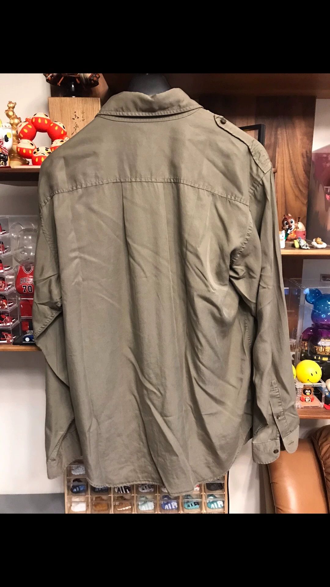 Tom Ford Tom Ford Military Lyocell Shirt 42 Size US XL / EU 56 / 4 - 2 Thumbnail
