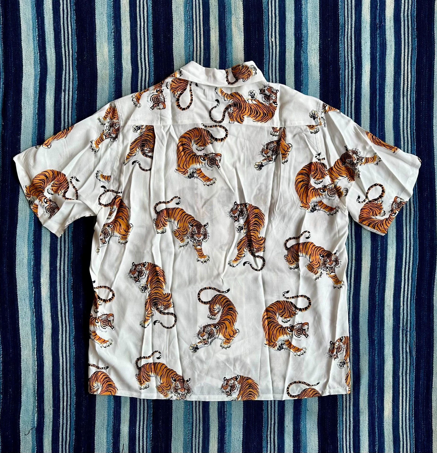 Wacko Maria Wacko Maria x Tim Lehi Tiger Cuban Collar Hawaiian Shirt Size US S / EU 44-46 / 1 - 2 Thumbnail
