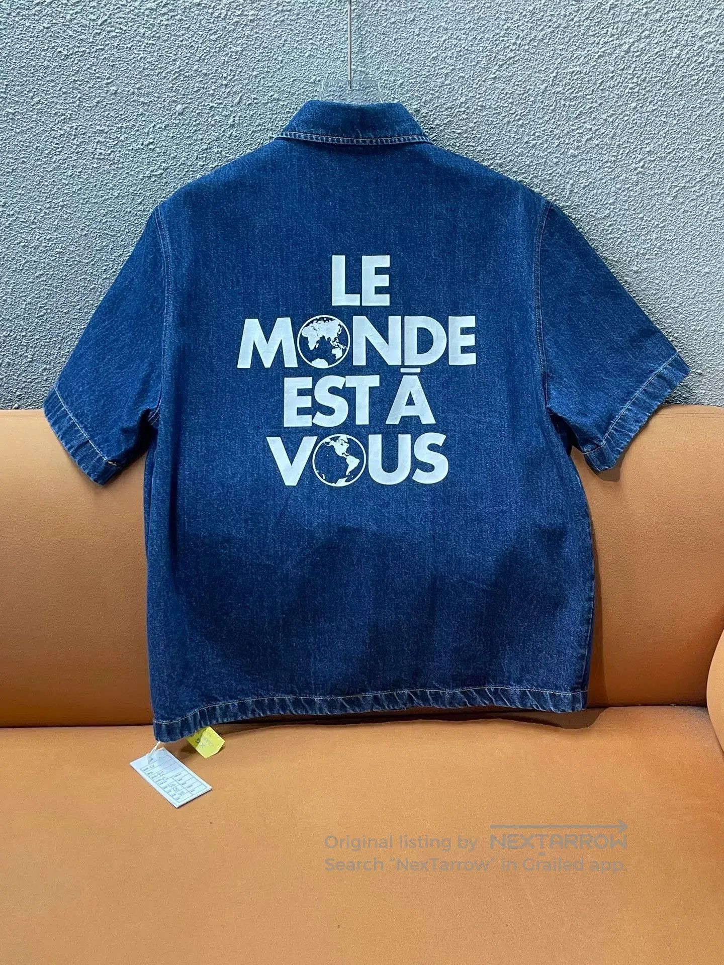 Louis Vuitton Louis Vuitton SS25 Denim Logo Shirt. Size US XS / EU 42 / 0 - 2 Thumbnail