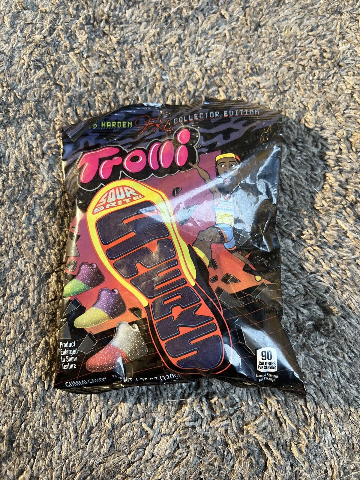 NBA 2018 Trolli Sour Brite Sneaks James Harden Collector Edition Size ONE SIZE - 1 Thumbnail