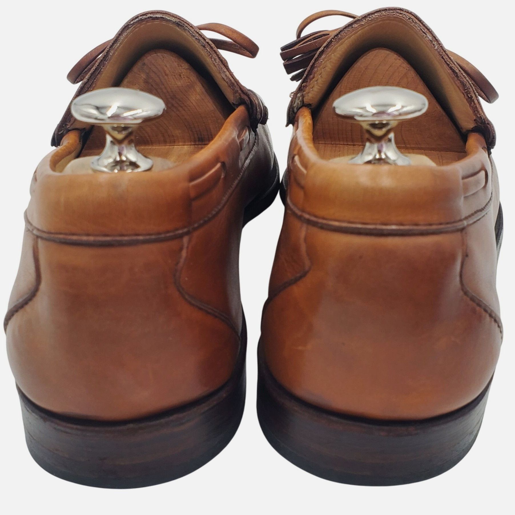 Allen Edmonds Allen Edmunds Stoughton Men's size 8.5E Brown Leather Kiltie Size US 8.5 / EU 41-42 - 5 Thumbnail