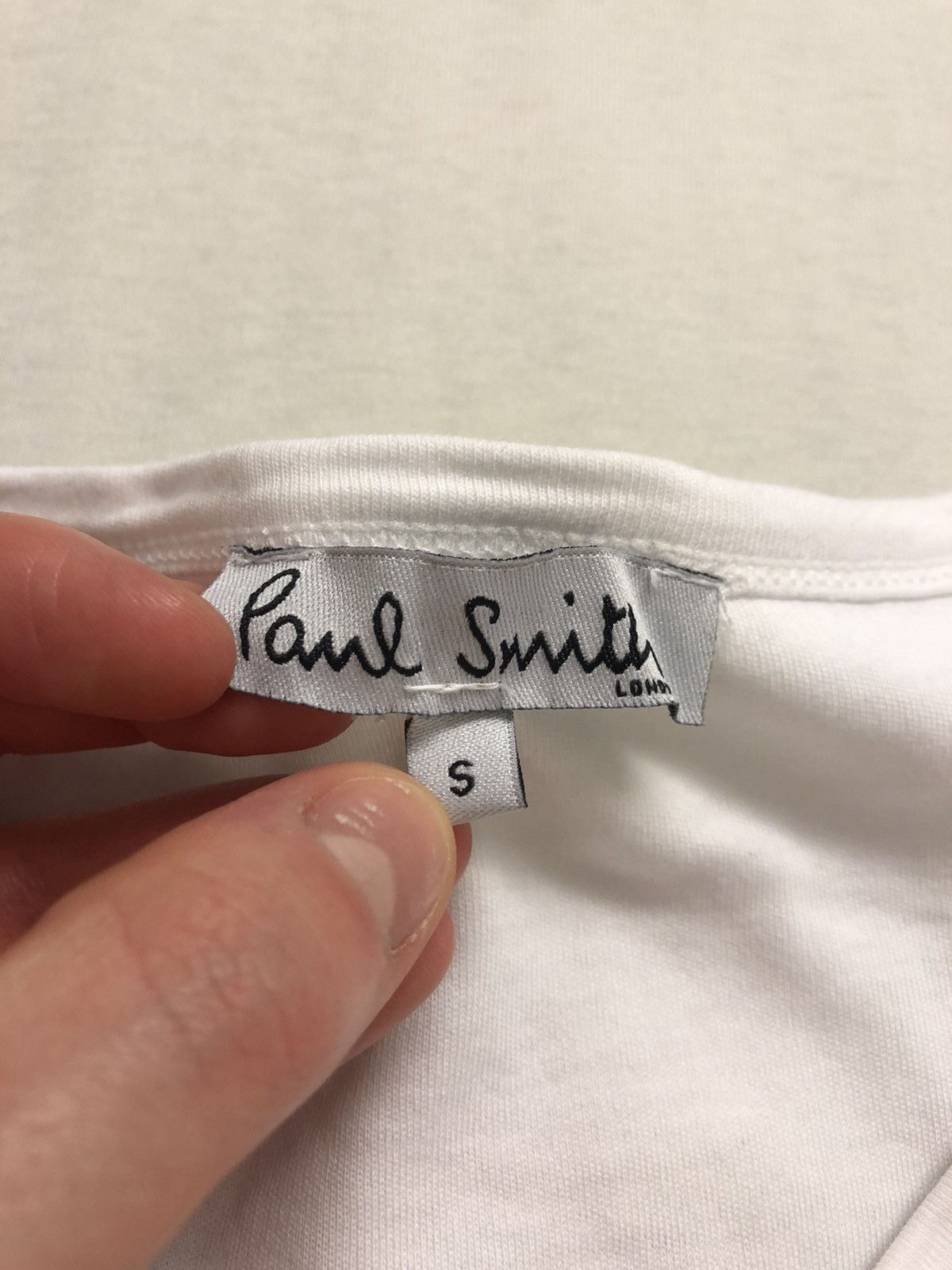 Vintage PAUL SMITH LONDON RARE VINTAGE DESIGN QUALITY TEE SHIRT Size US S / EU 44-46 / 1 - 3 Thumbnail