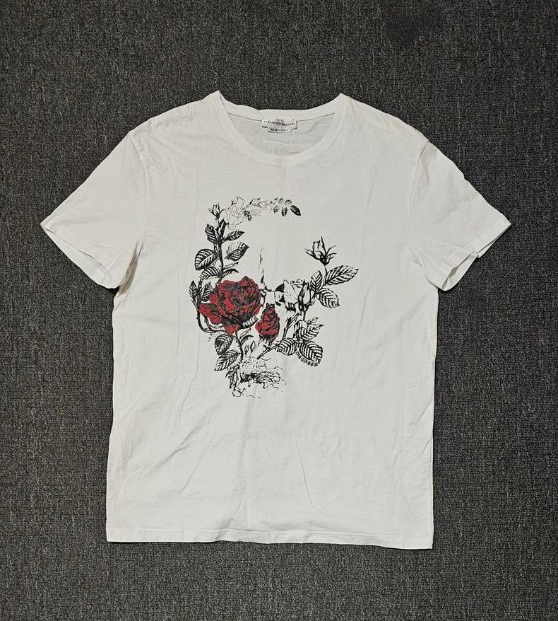 Alexander McQueen Alexander Mcqueen Skull short sleeves Size US XL / EU 56 / 4 - 1 Thumbnail