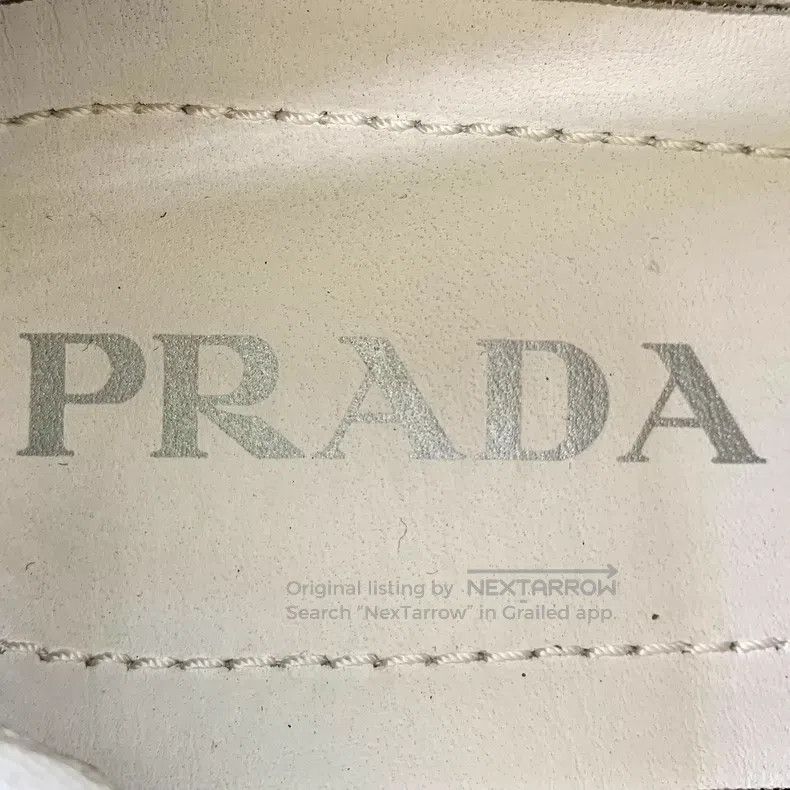 Prada Prada Colour-matched logo thick-soled lace-up casual shoes Size US 7 / IT 37 - 7 Thumbnail