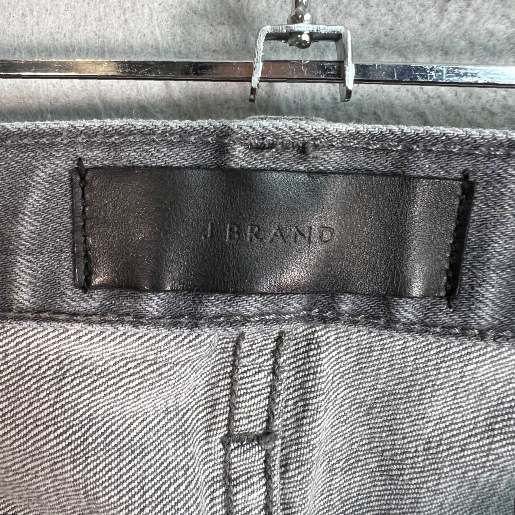 J Brand J Brand Jeans Mens 29 Tyler Tapered Leg Grey Cotton Blend Denim Shirt? Size US 29 - 3 Thumbnail