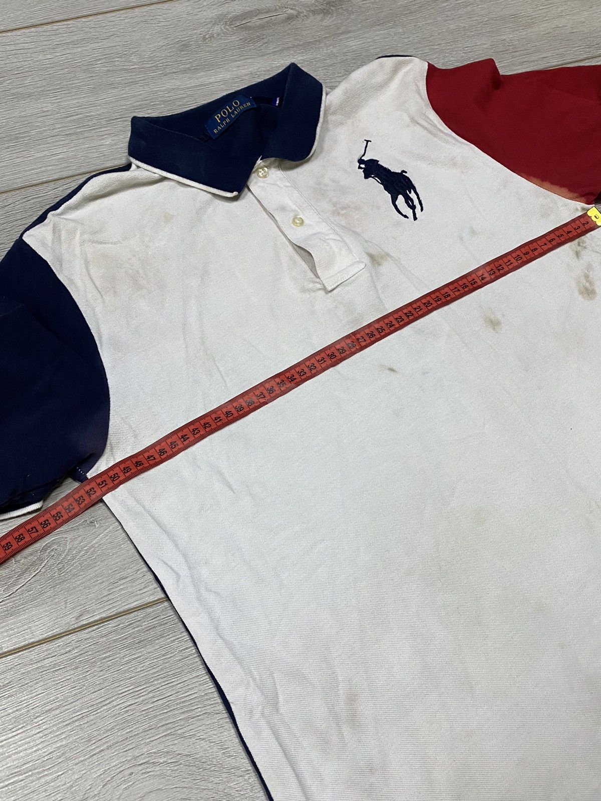 Polo Ralph Lauren Polo Ralph Lauren 🇺🇸 vintage USA flag 3 polo shirt Size US M / EU 48-50 / 2 - 9 Thumbnail