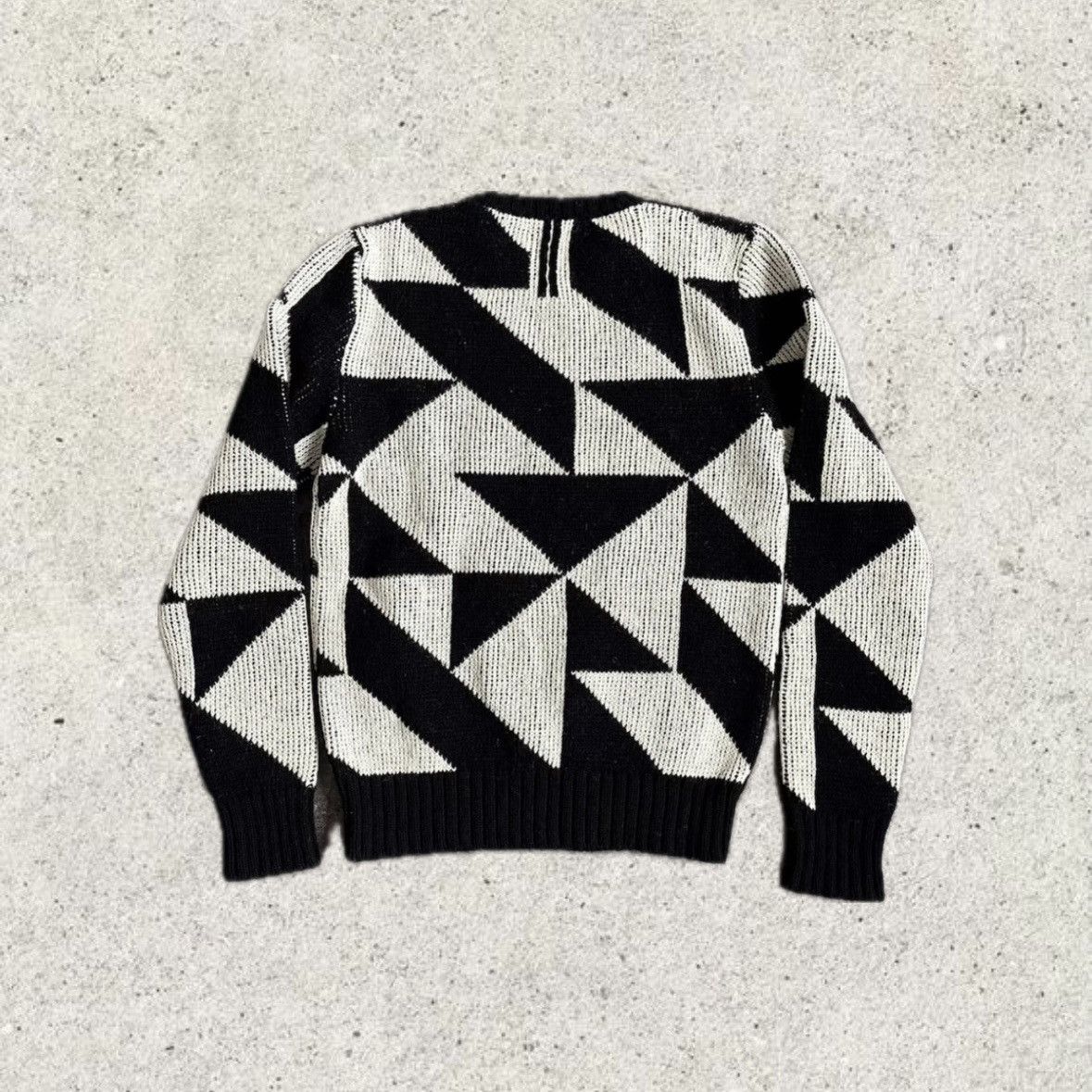 Saint Laurent Paris Saint Laurent Paris Geometric Sweater Size US S / EU 44-46 / 1 - 2 Thumbnail