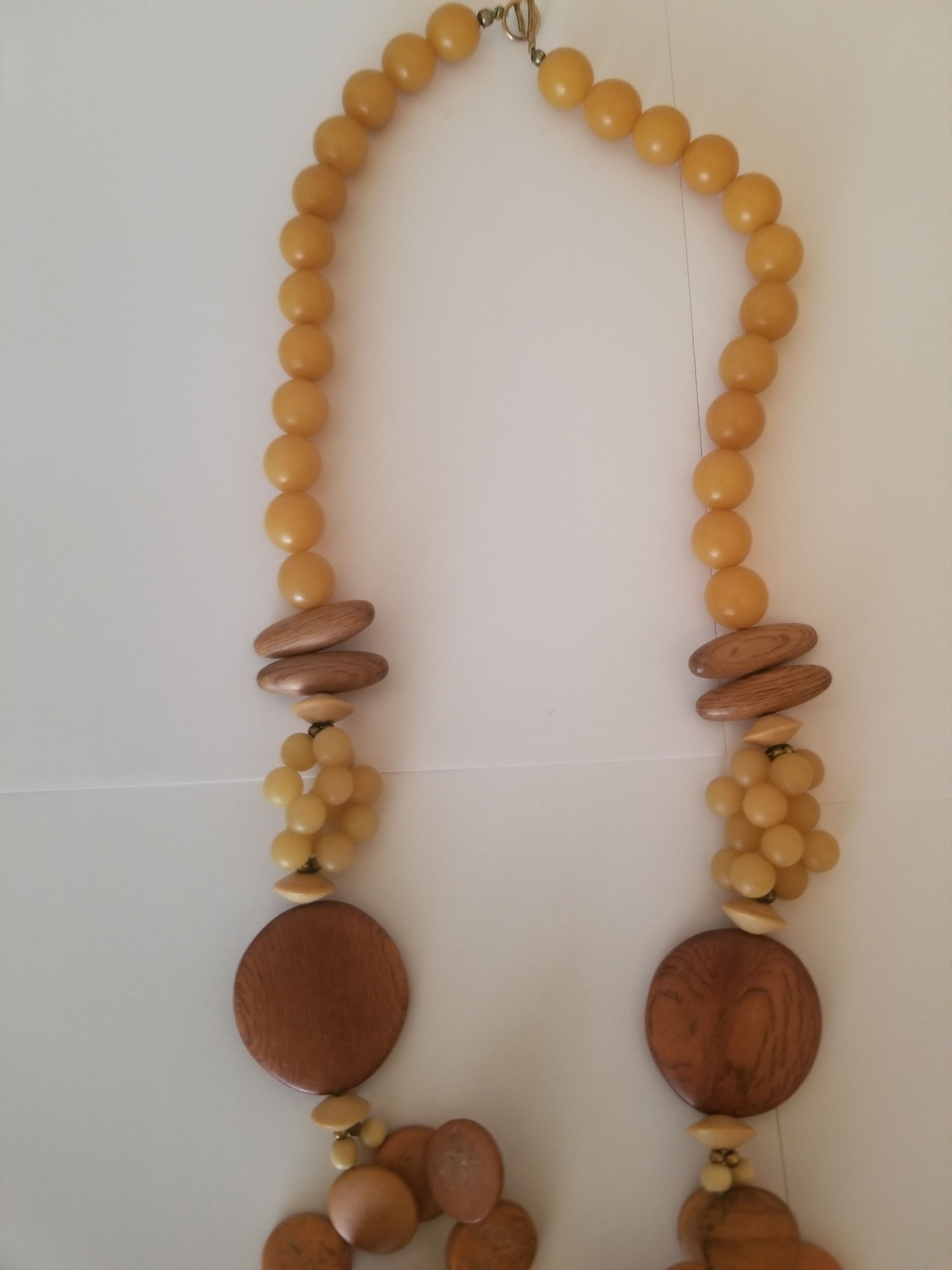 Other African Tribal Necklace Wood Beads JEWLERY Size ONE SIZE - 4 Thumbnail