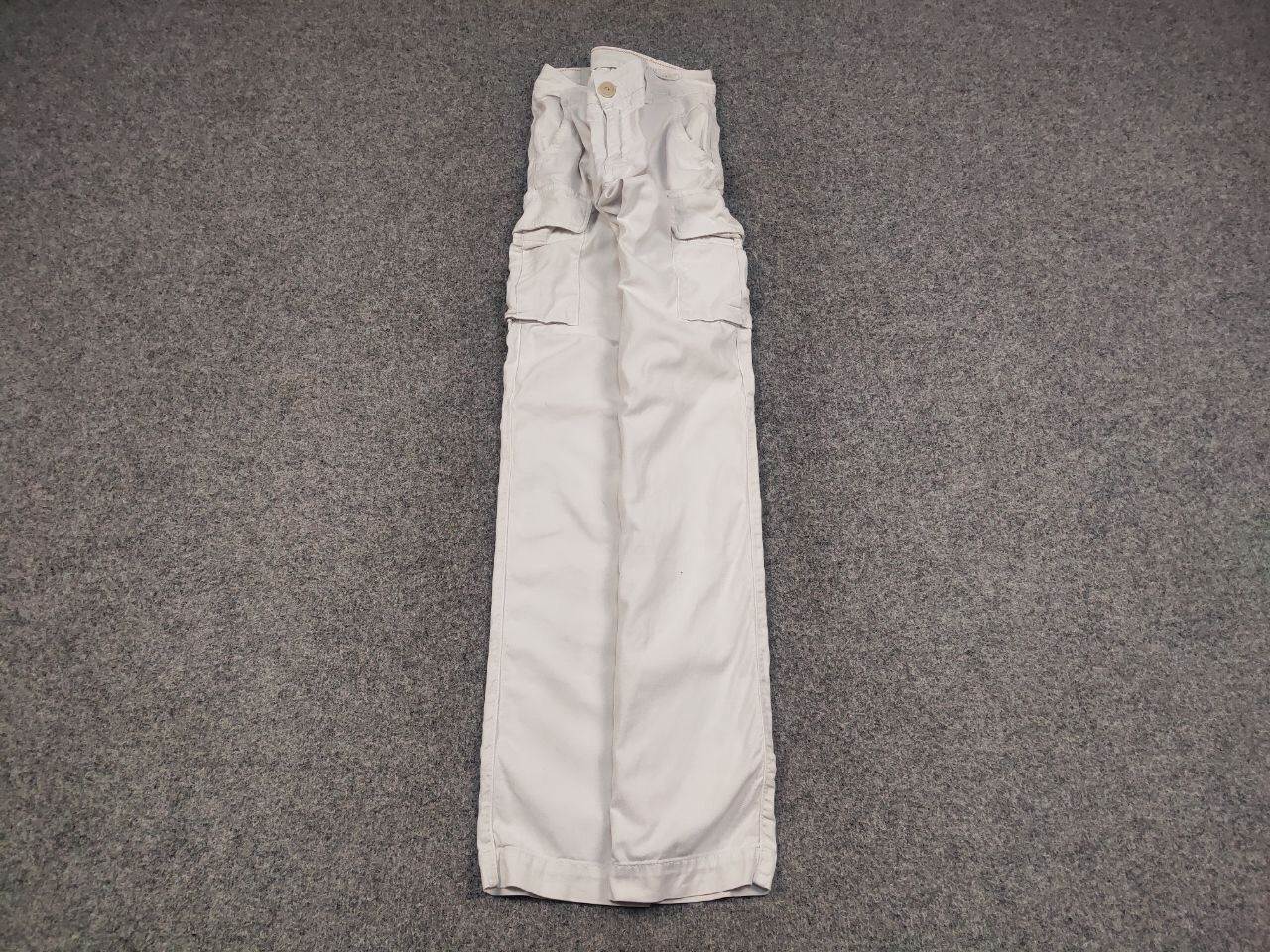 L.B.M. 1911 L.B.M.1911 Italy Design White Cotton Cargo Trouser Pants Size US 32 / EU 48 - 2 Thumbnail