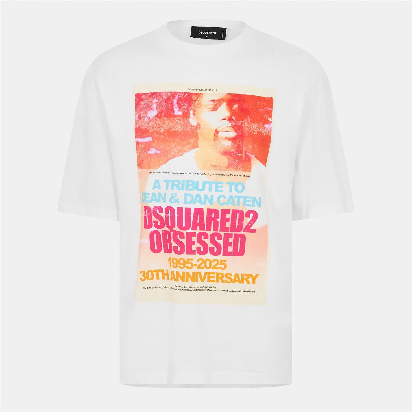 Dsquared2 o1g2r1mq0426 Oversized T-Shirt in White Size US S / EU 44-46 / 1 - 1 Thumbnail