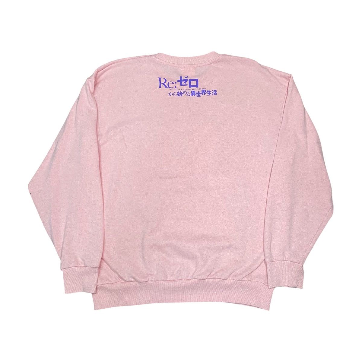Anime Re: Zero Starting Life in Another World Emilia Sweatshirt Size US XL / EU 56 / 4 - 2 Thumbnail