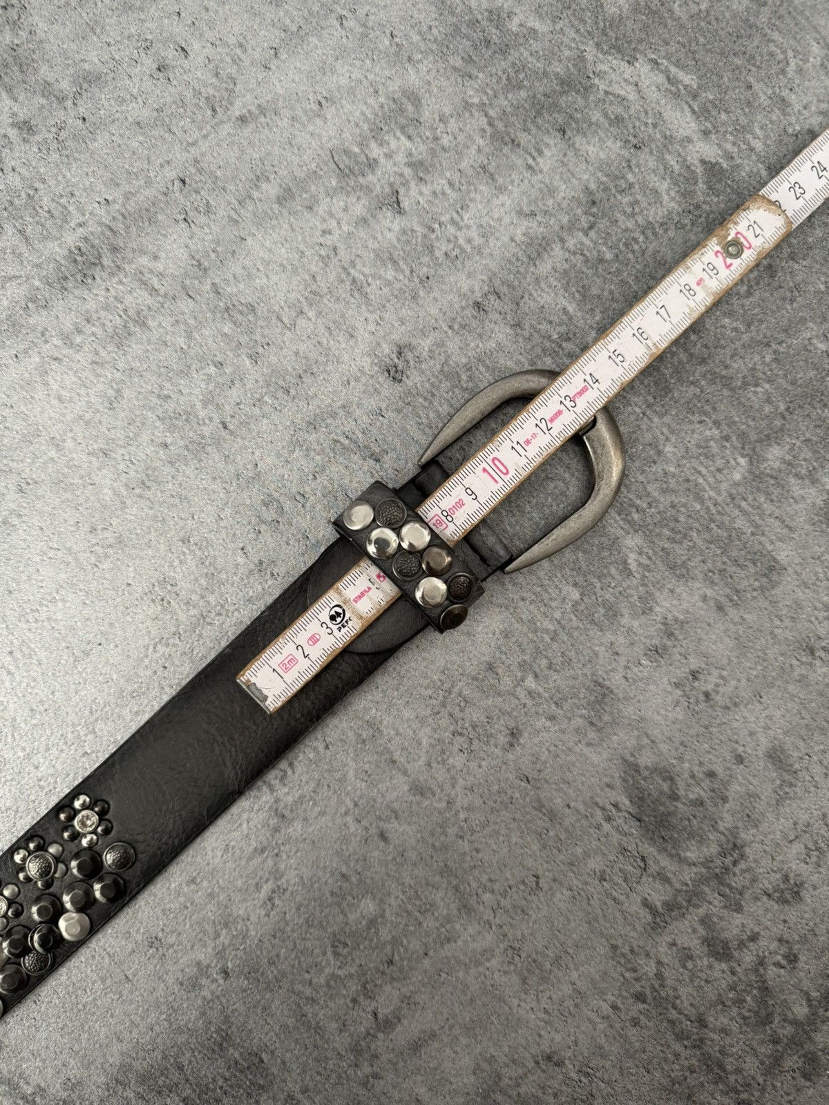Hysteric Glamour × Japanese Brand Vintage Belts Y2K Rhinestones Punk leather belt Japanese Size ONE SIZE - 18 Thumbnail