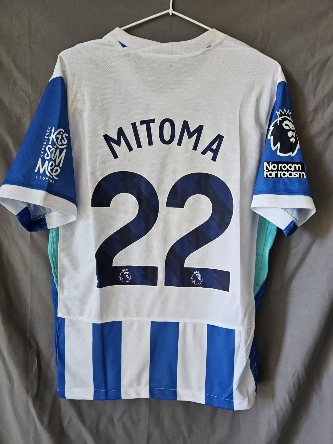2025 26 Brighton 22 Kaoru Mitoma Jersey Home