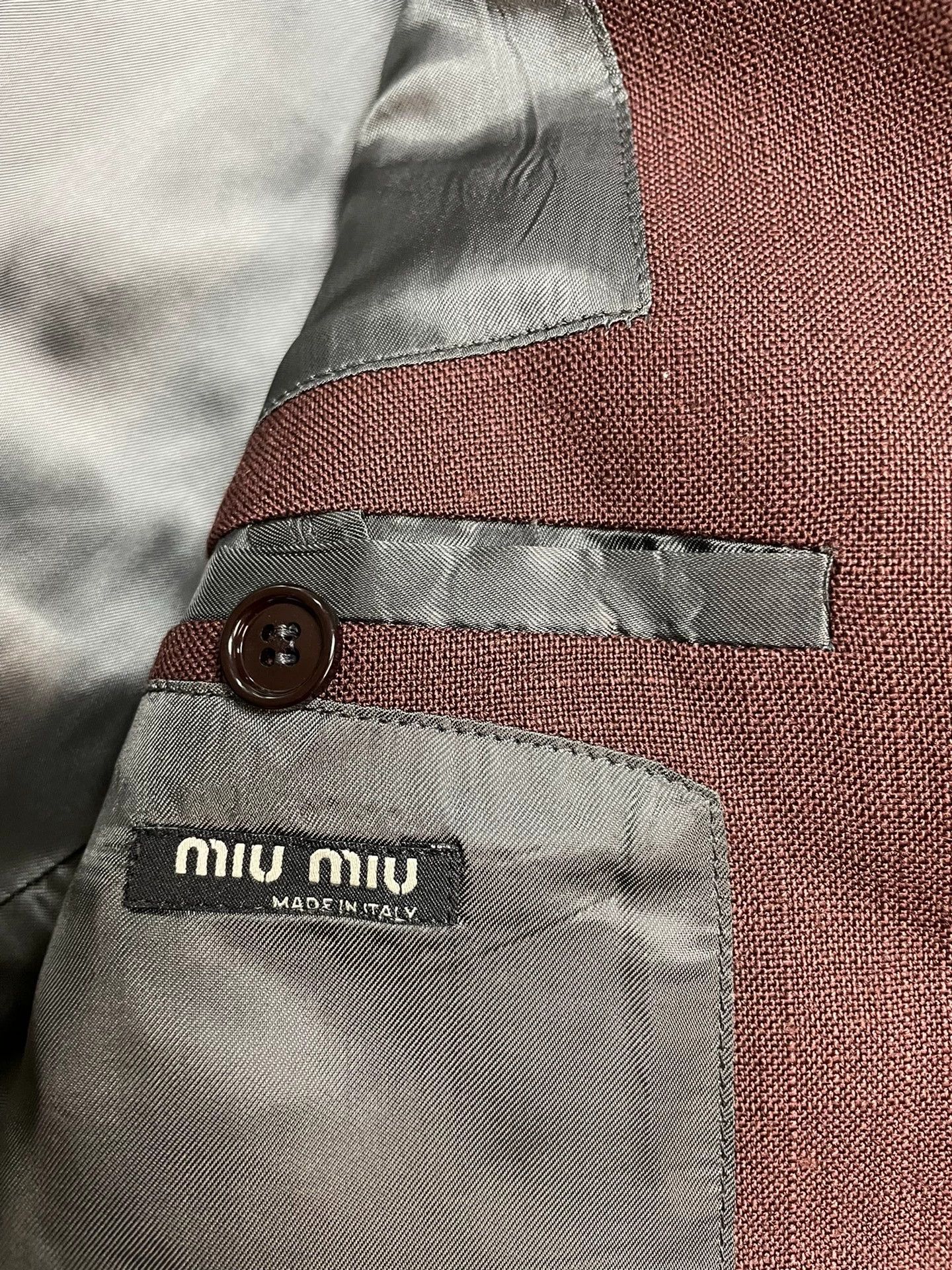 Miu Miu Miu Miu Men's Two-Button Suit Size US S / EU 44-46 / 1 - 5 Thumbnail